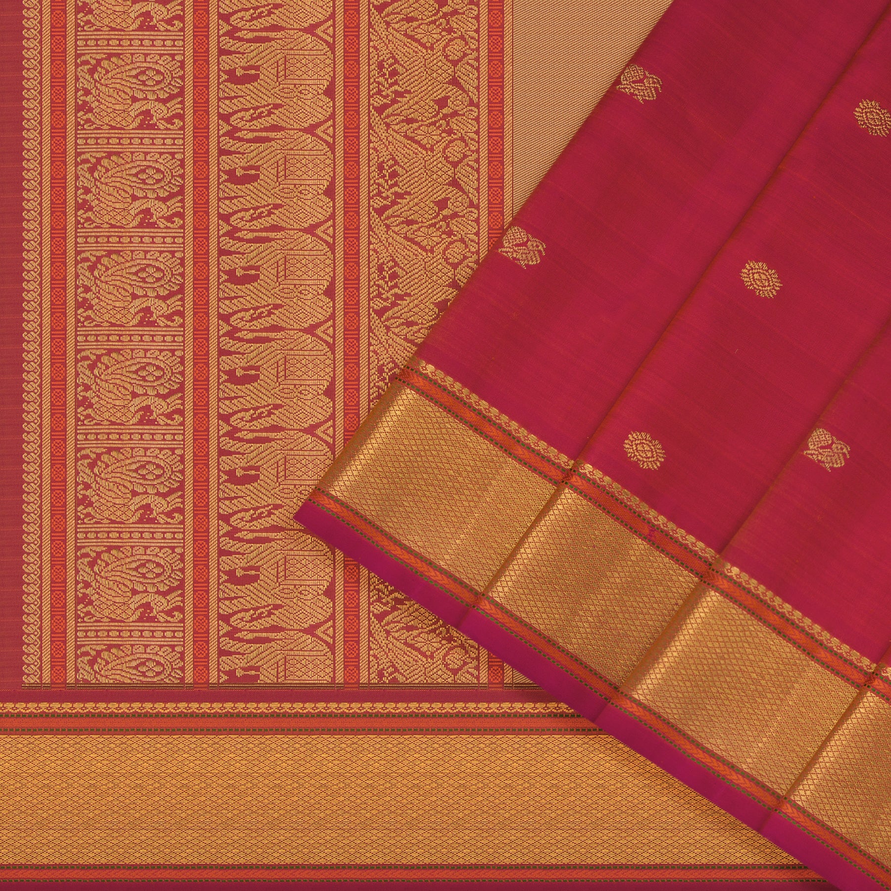Kanakavalli Kanjivaram Silk Sari 25-040-HS001-07180 - Cover View