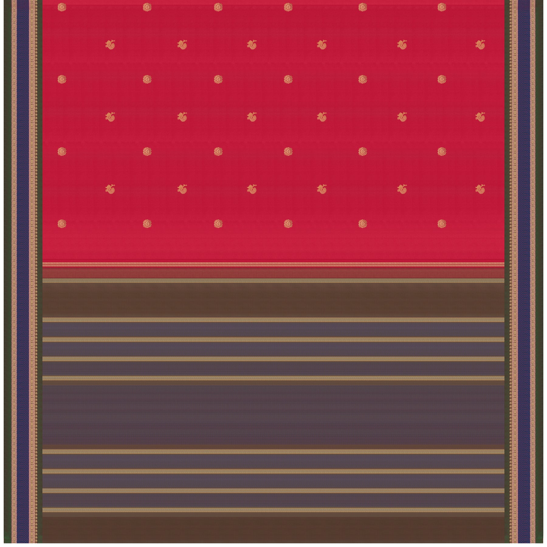 Kanakavalli Kanjivaram Silk Sari 25-040-HS001-07386 - Full View