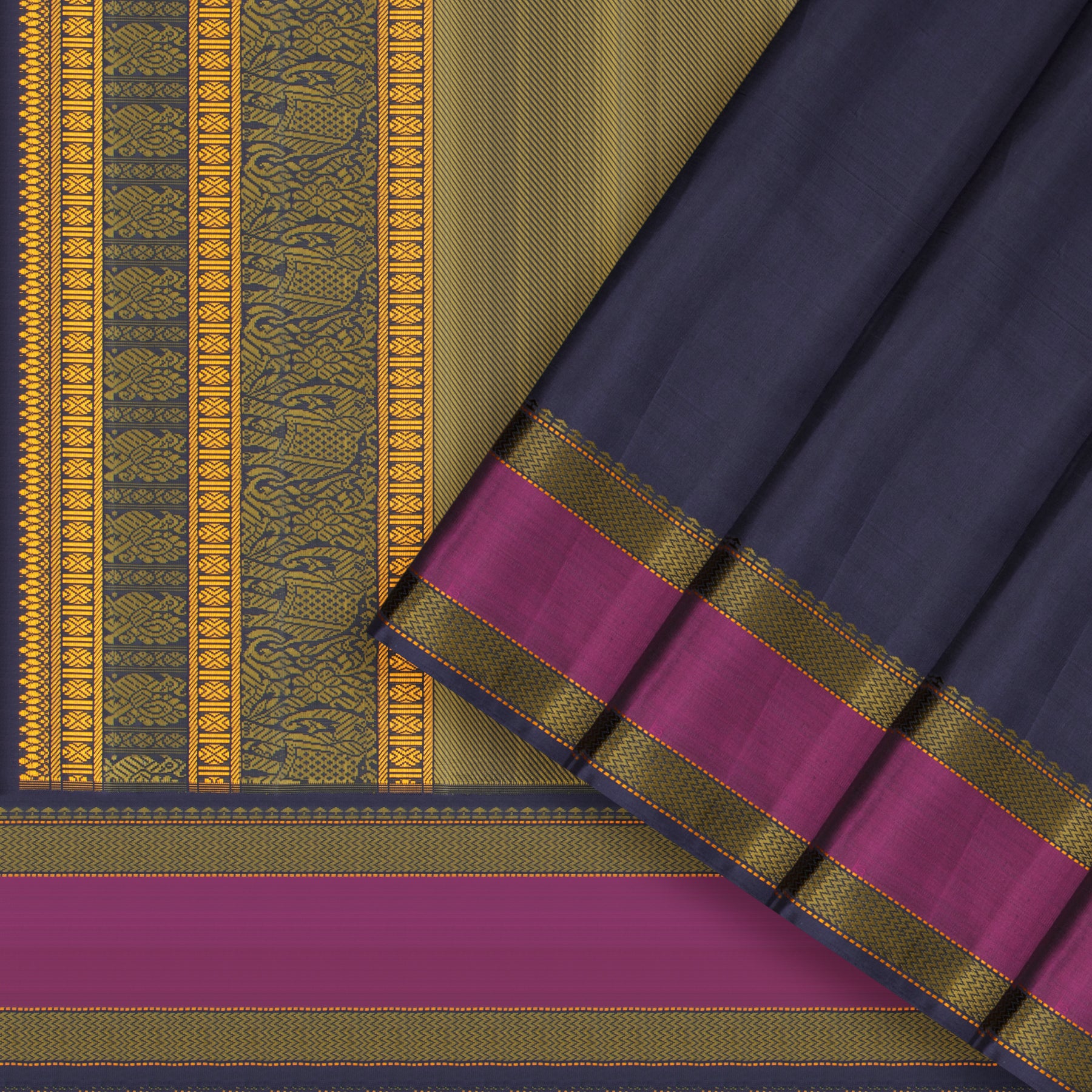 Kanakavalli Kanjivaram Silk Sari 25-040-HS001-07963 - Cover View