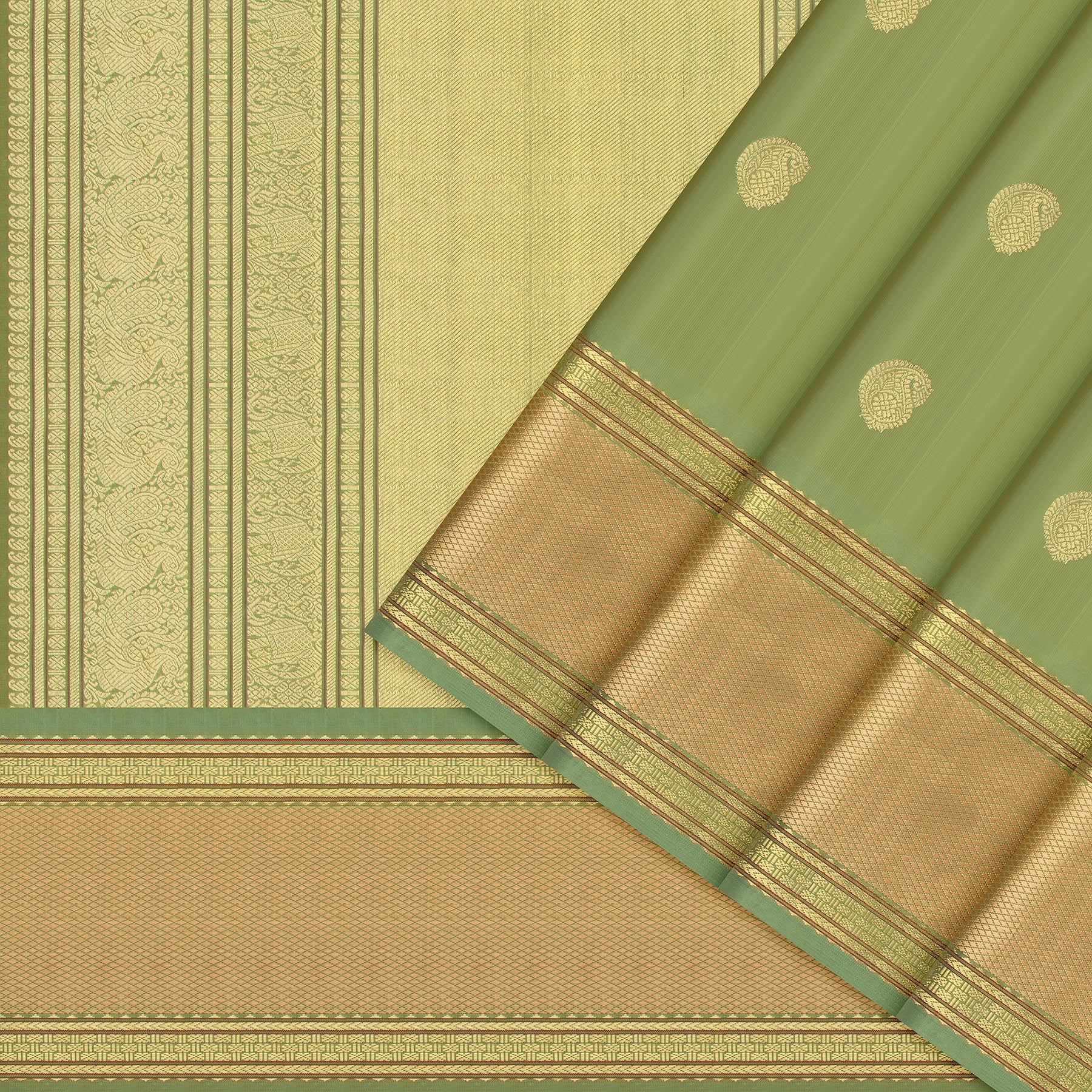 Kanakavalli Kanjivaram Silk Sari 25-040-HS001-07970 - Cover View