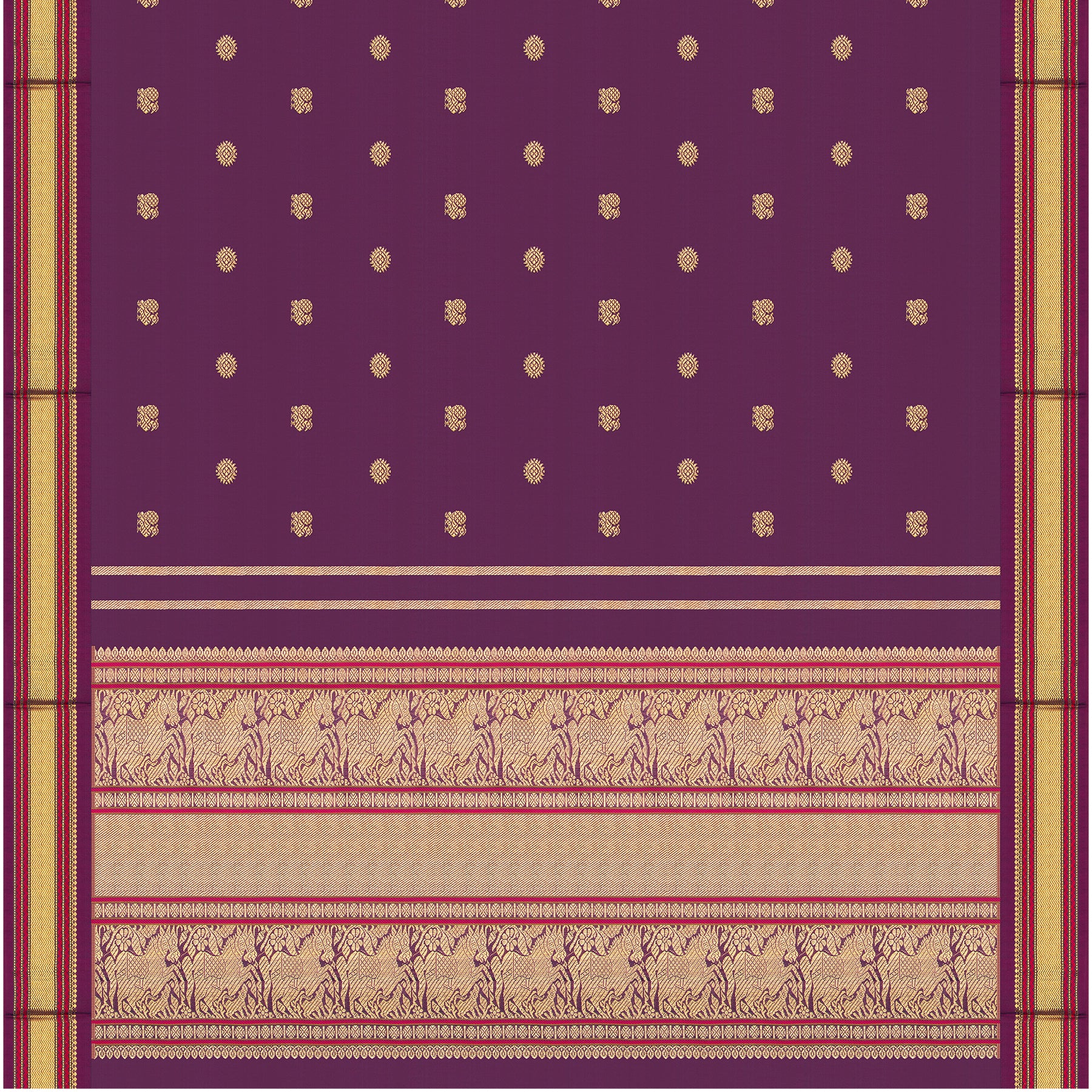 Kanakavalli Kanjivaram Silk Sari 25-040-HS001-07989 - Full View