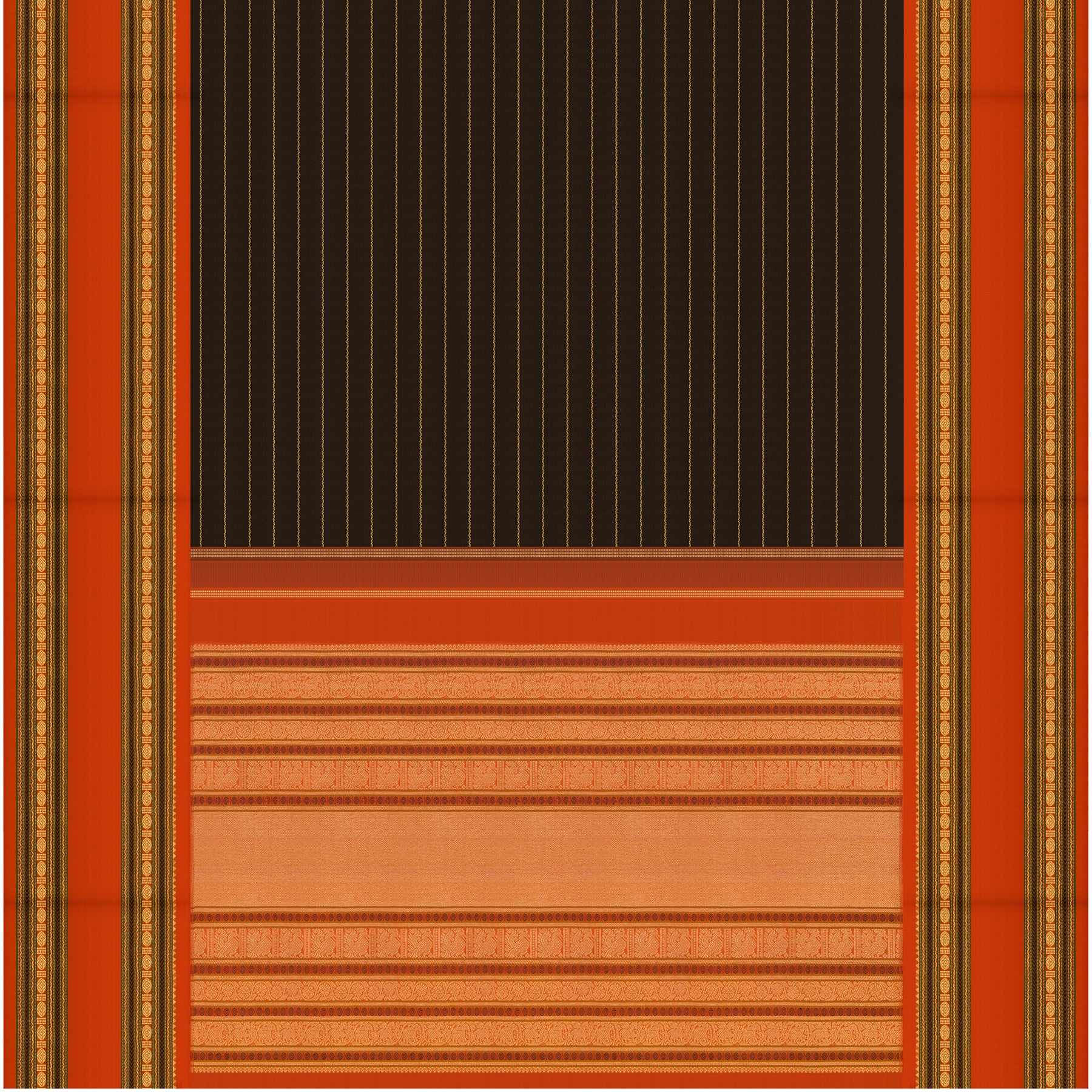 Kanakavalli Kanjivaram Silk Sari 25-040-HS001-08015 - Full View
