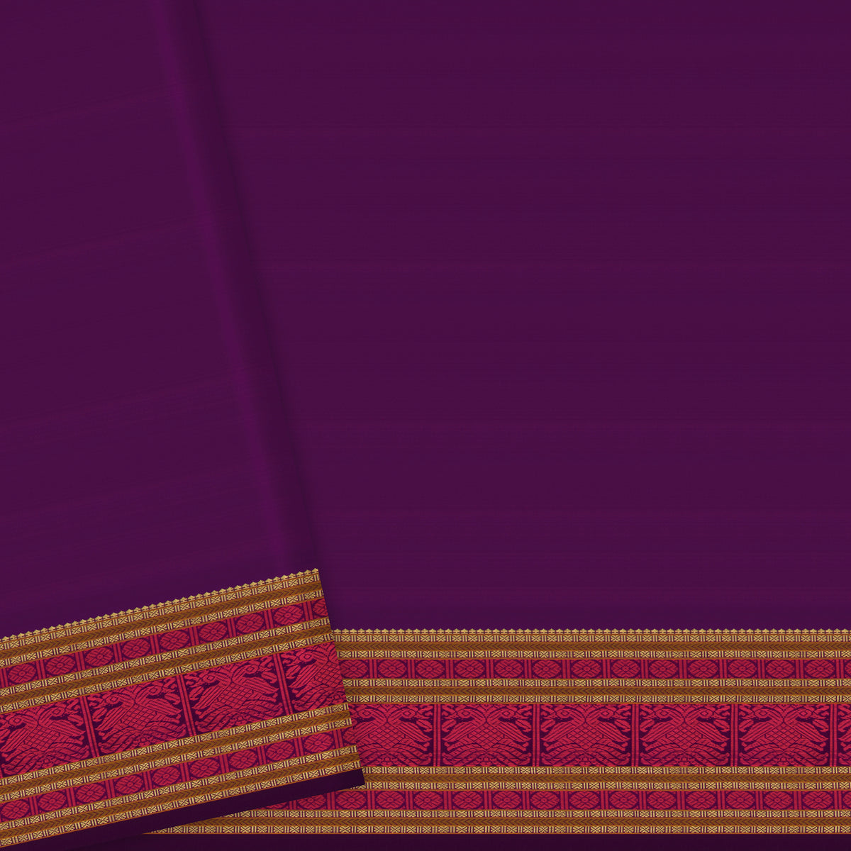 Kanakavalli Kanjivaram Silk Sari 25-040-HS001-09058 - Blouse View