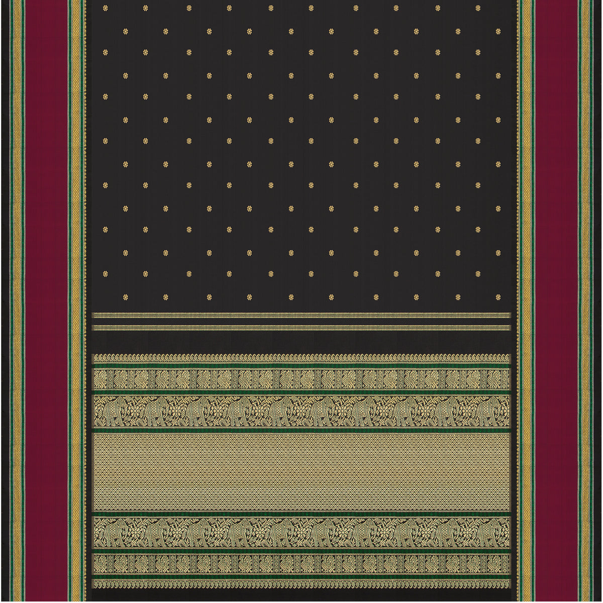 Kanakavalli Kanjivaram Silk Sari 25-040-HS001-09118