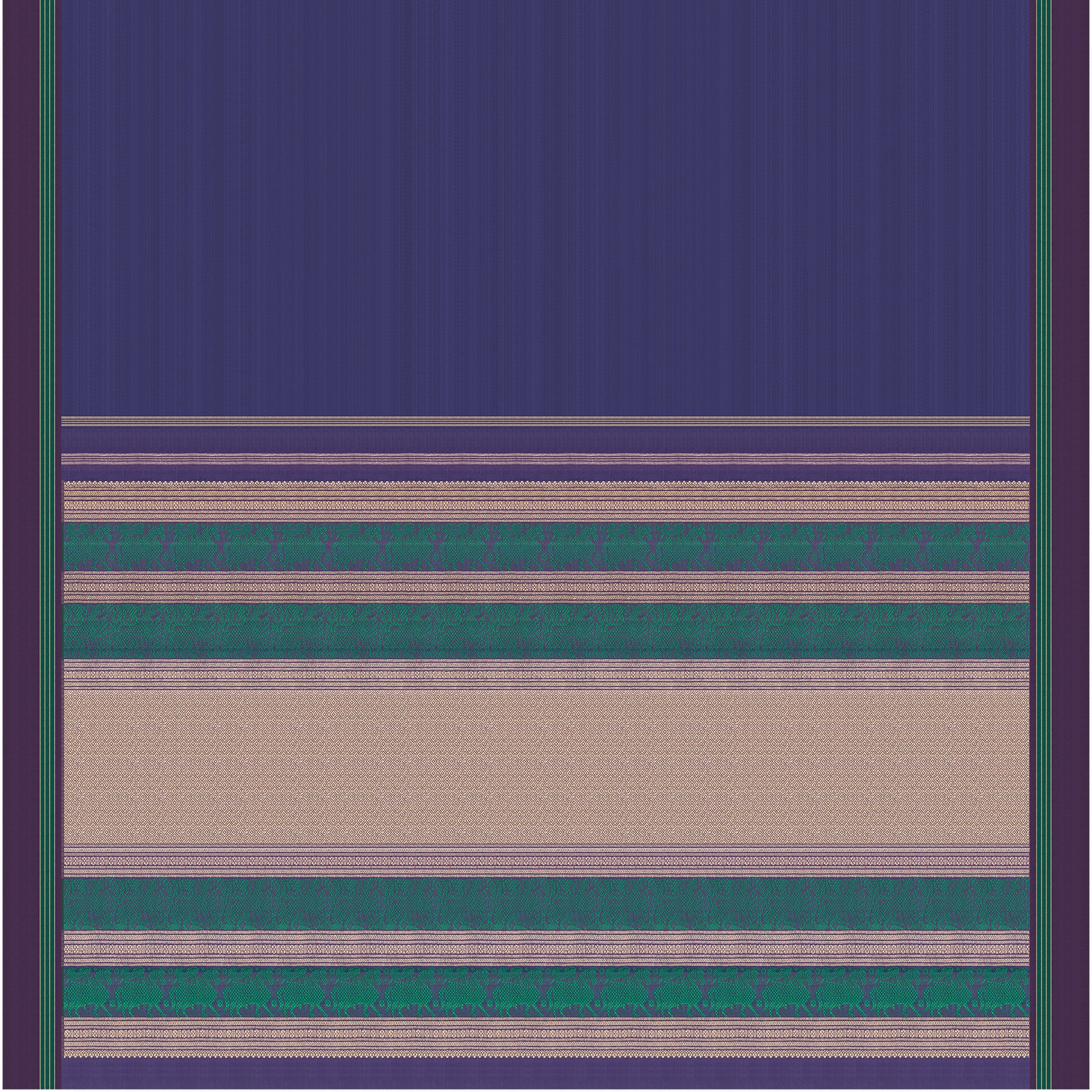 Kanakavalli Kanjivaram Silk Sari 25-040-HS001-09146 - Full View