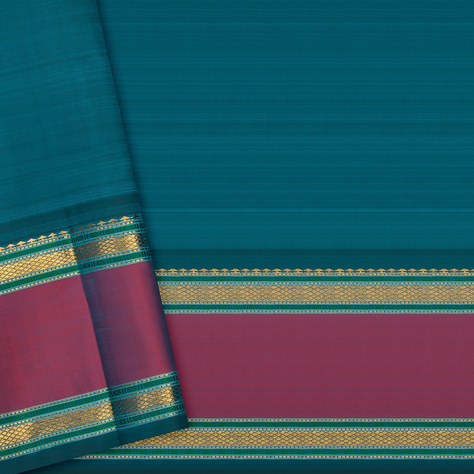 Kanakavalli Kanjivaram Silk Sari 25-040-HS001-09148 - Blouse View