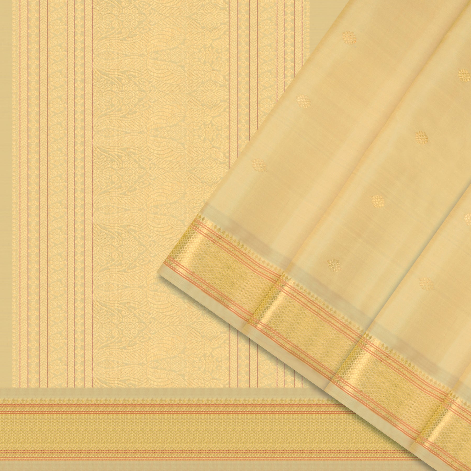 Kanakavalli Kanjivaram Silk Sari 25-040-HS001-09162 - Cover View