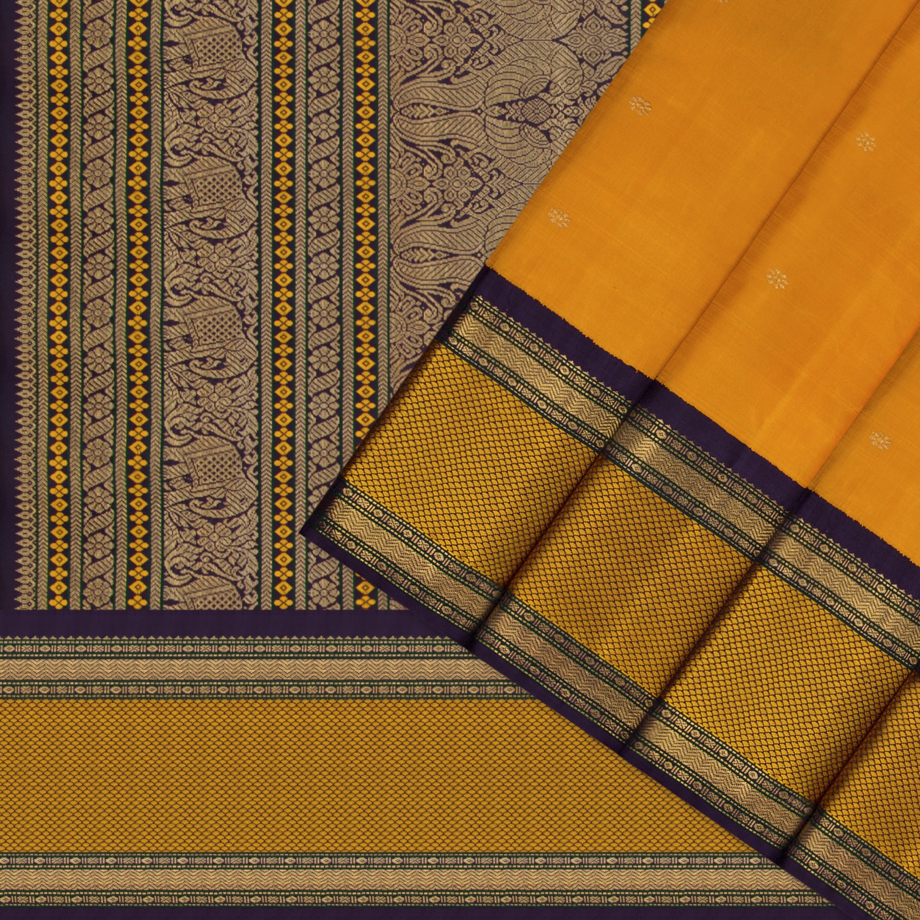 Kanakavalli Kanjivaram Silk Sari 25-040-HS001-10793