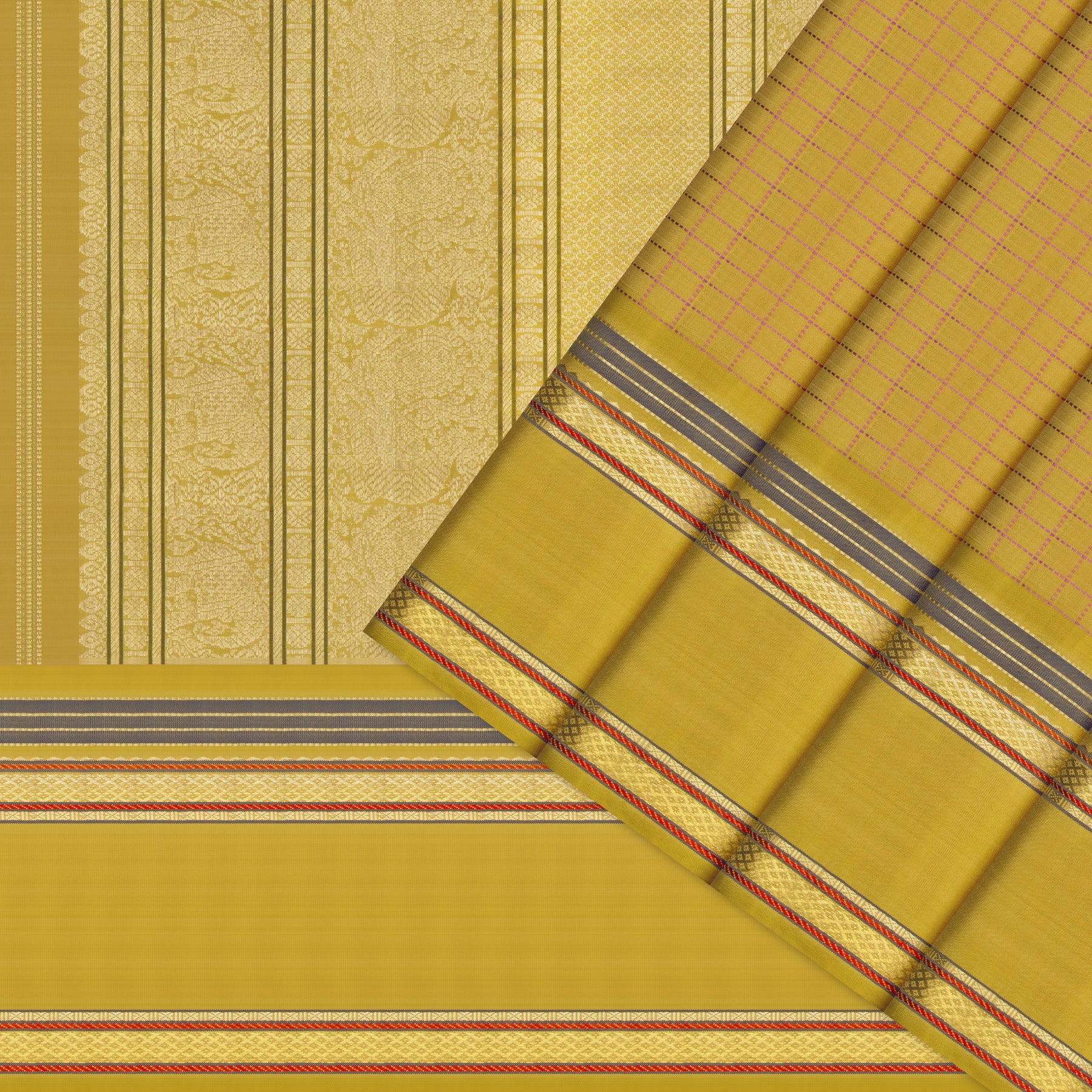 Kanakavalli Kanjivaram Silk Sari 25-040-HS001-10796 - Cover View