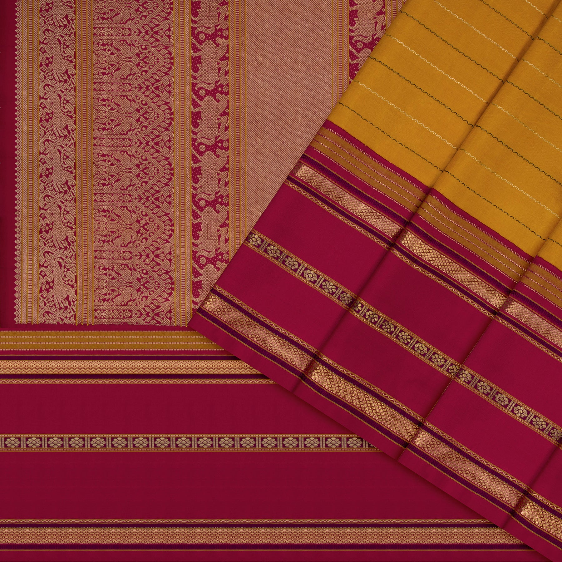 Kanakavalli Kanjivaram Silk Sari 25-040-HS001-10800 - Cover View