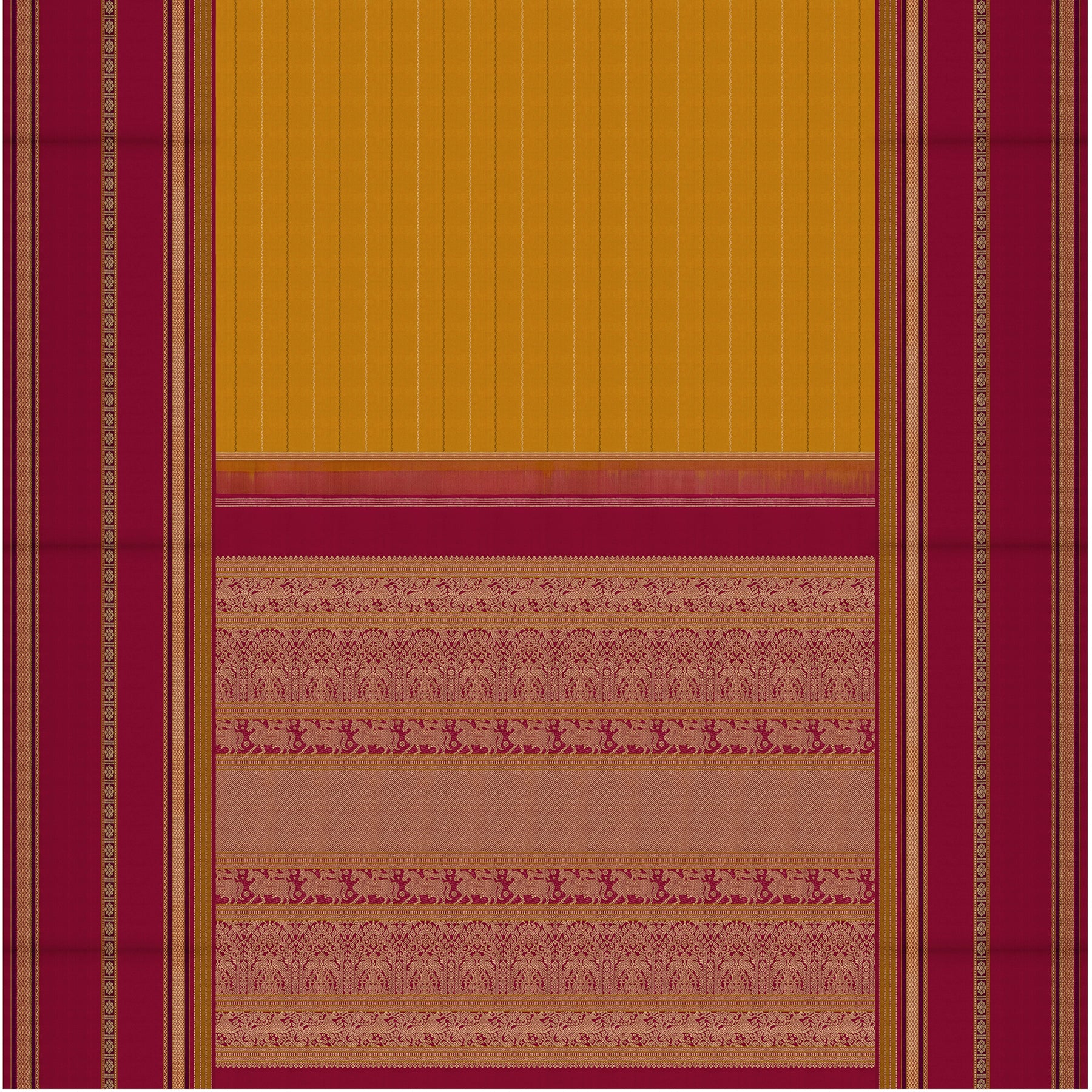 Kanakavalli Kanjivaram Silk Sari 25-040-HS001-10800 - Full View