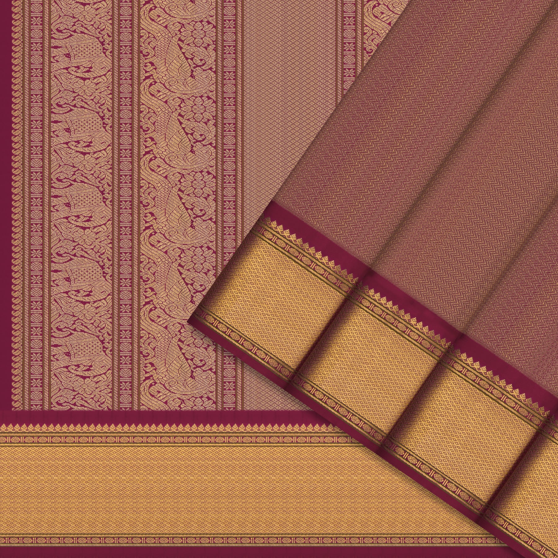 Kanakavalli Kanjivaram Silk Sari 25-040-HS001-10807 - Cover View