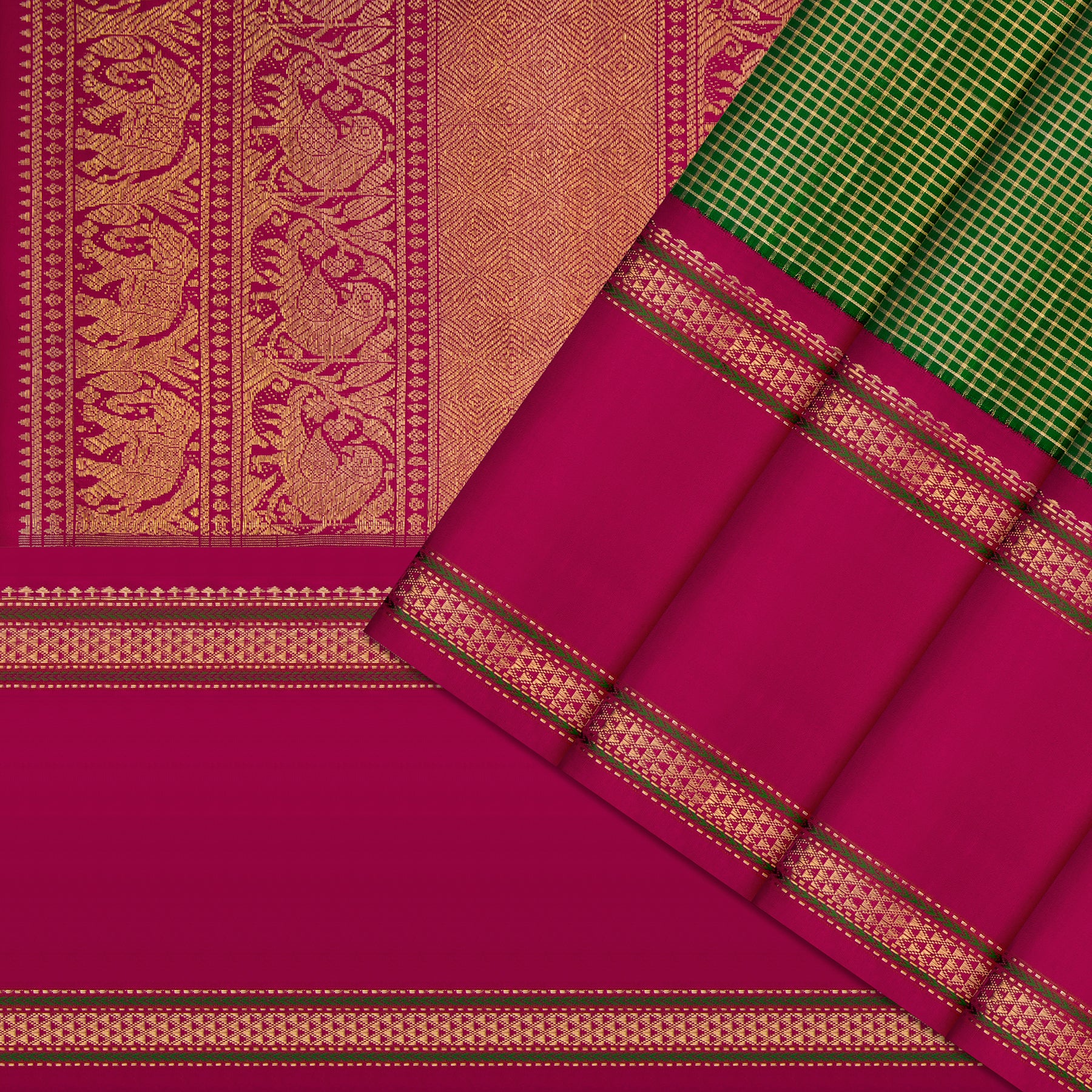 Kanakavalli Kanjivaram Silk Sari 25-040-HS001-10812 - Cover View