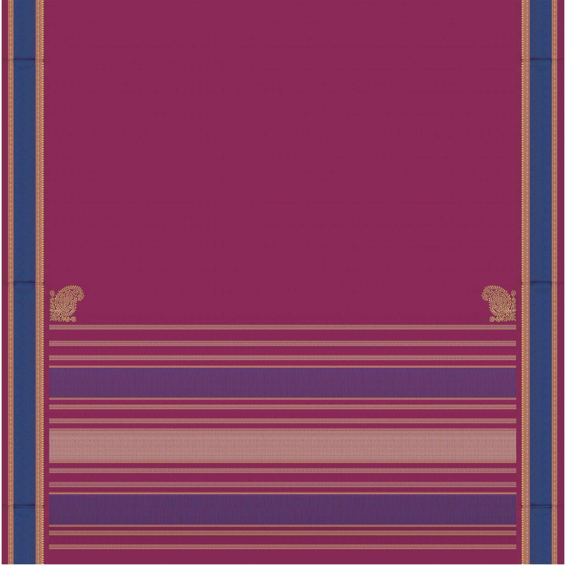 Kanakavalli Kanjivaram Silk Sari 25-040-HS001-10813 - Full View