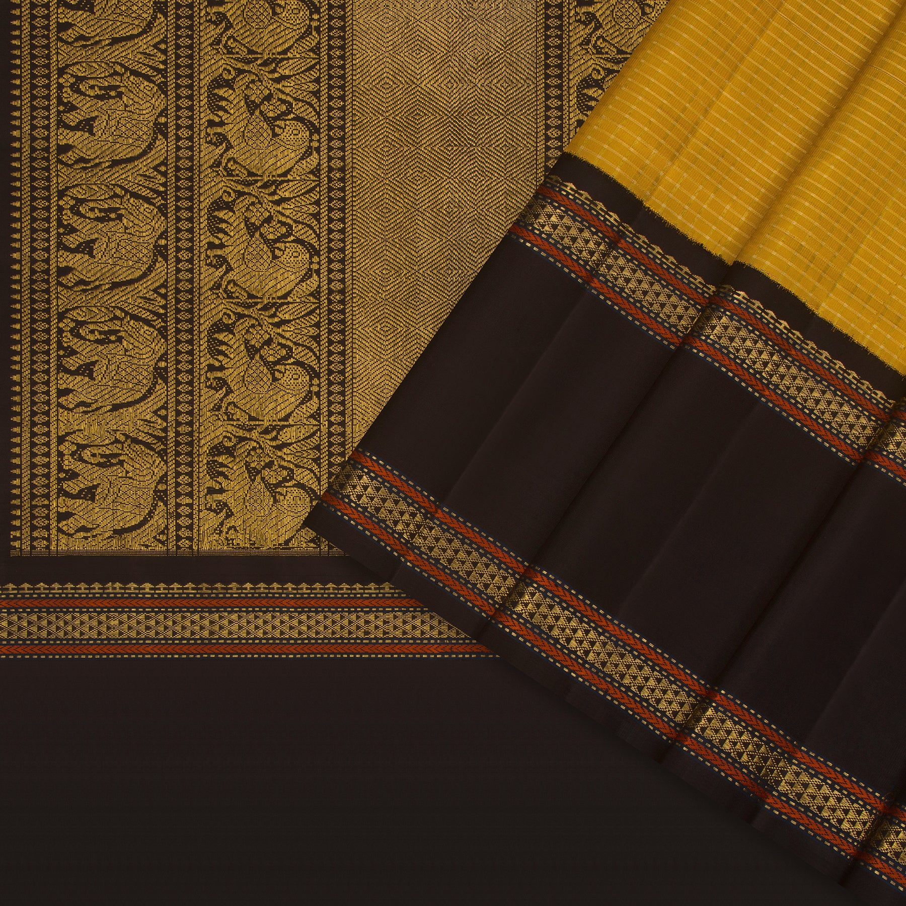 Kanakavalli Kanjivaram Silk Sari 25-041-HS001-00242 - Cover View