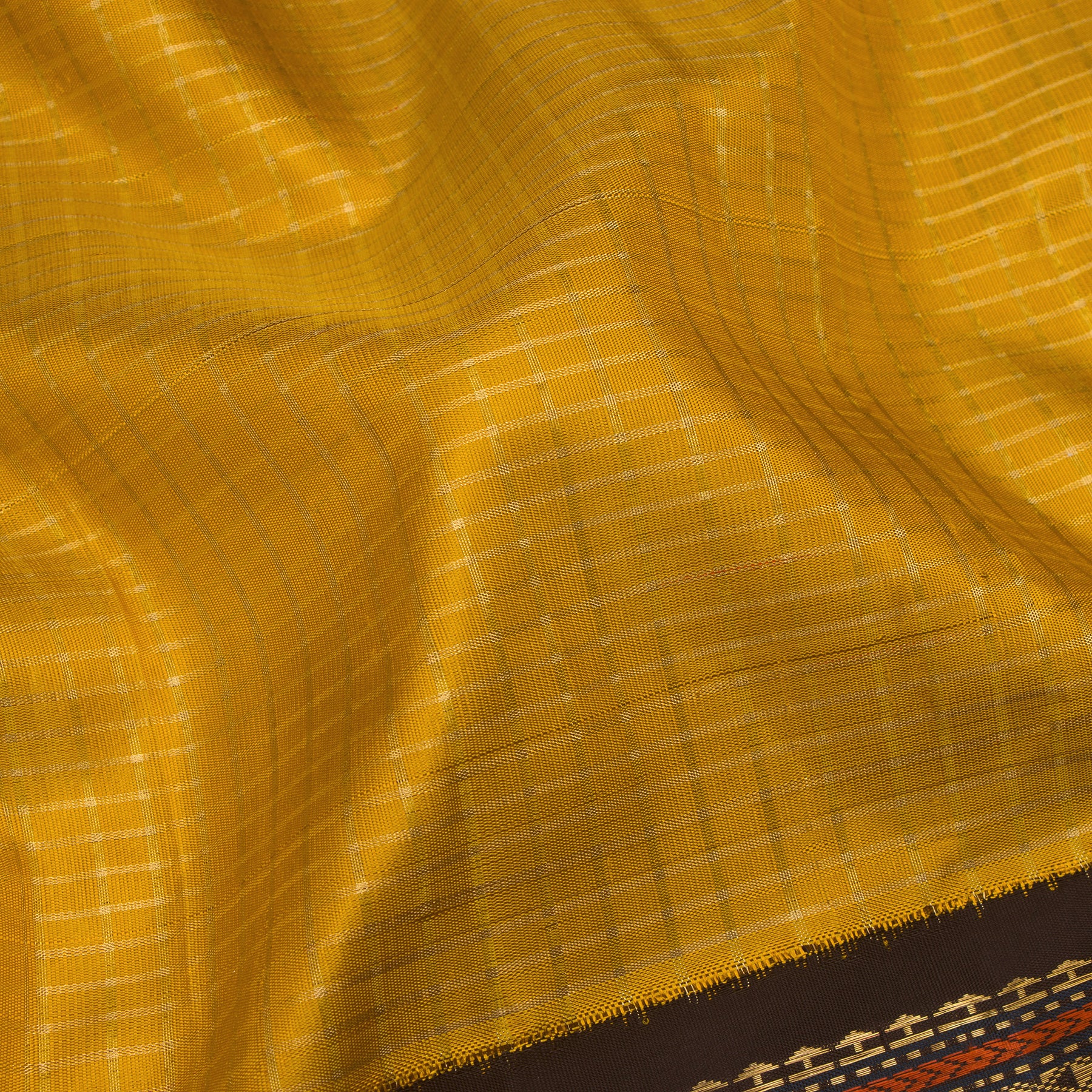 Kanakavalli Kanjivaram Silk Sari 25-041-HS001-00242 - Fabric View