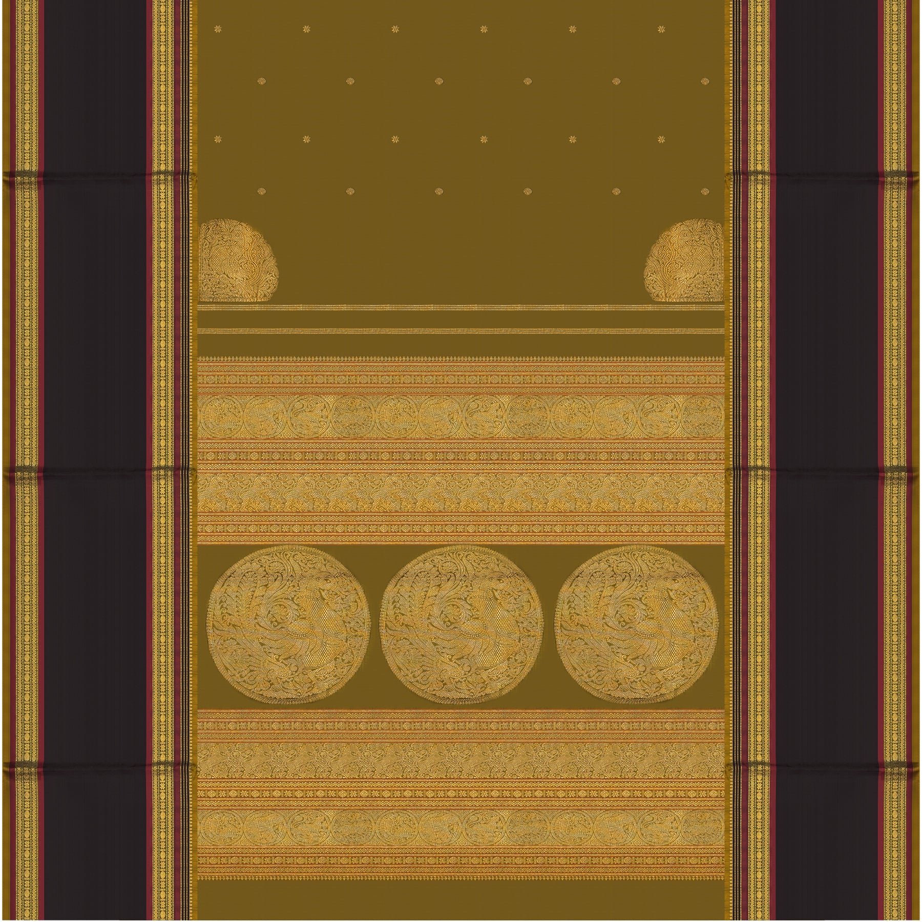 Kanakavalli Kanjivaram Silk Sari 25-041-HS001-01266 - Full View