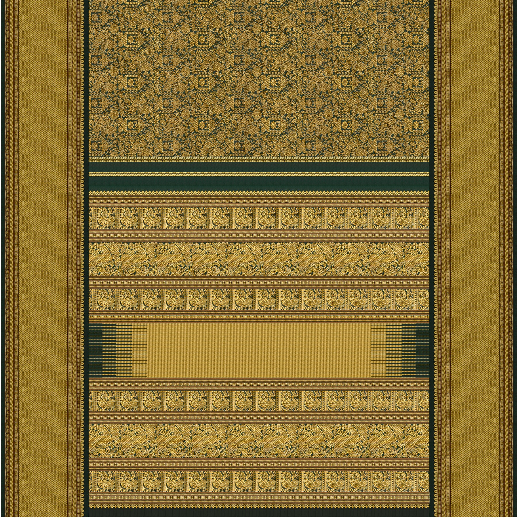 Kanakavalli Kanjivaram Silk Sari 25-041-HS001-02319 - Full View