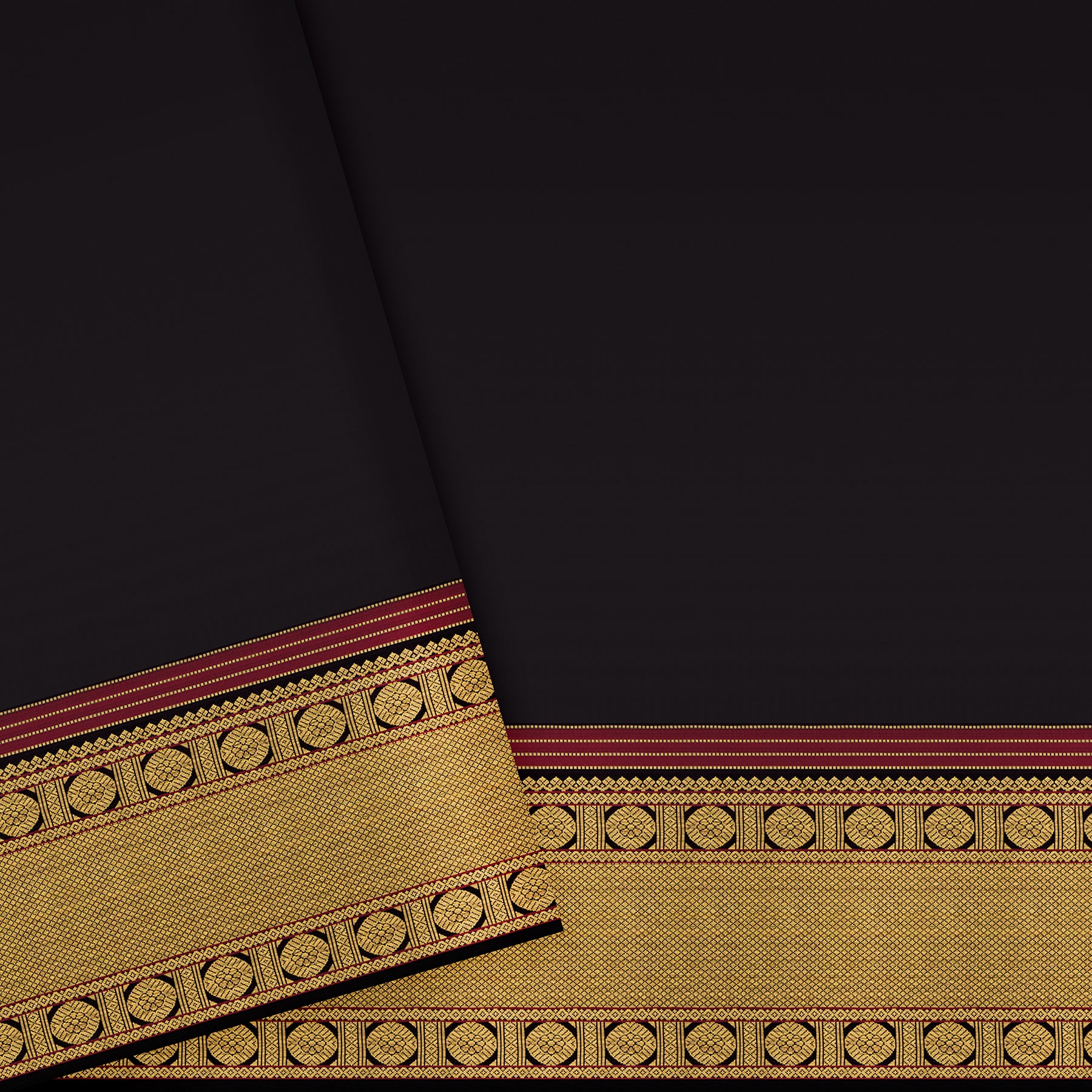 Kanakavalli Kanjivaram Silk Sari 25-041-HS001-02320 - Blouse View