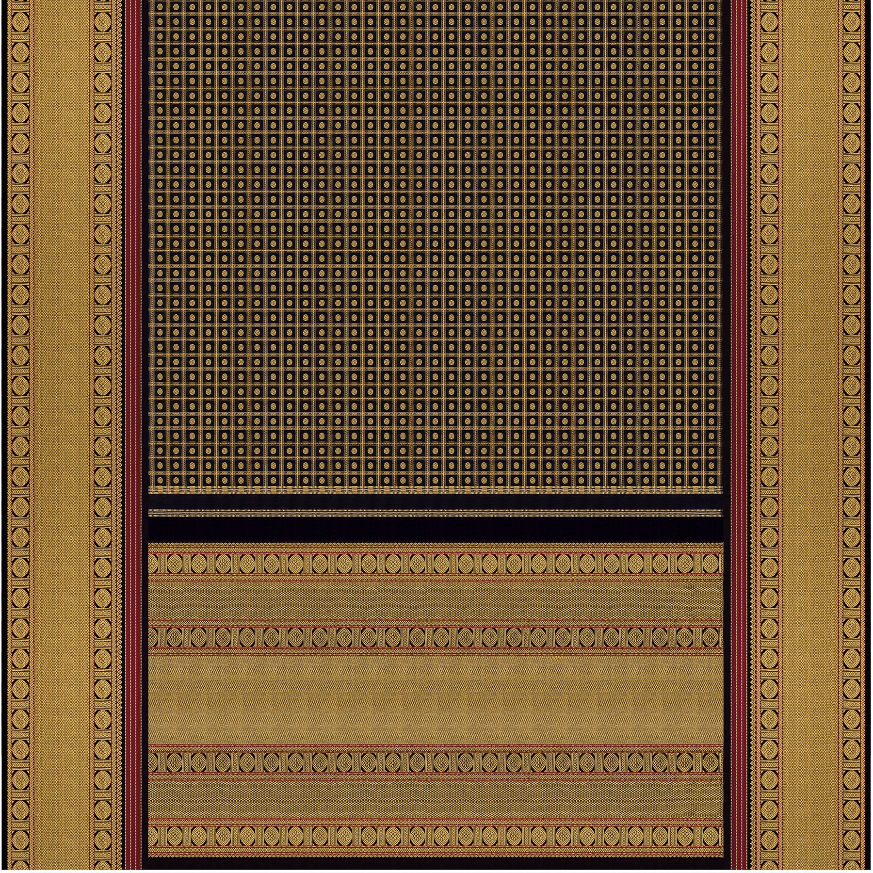 Kanakavalli Kanjivaram Silk Sari 25-041-HS001-02320 - Full View
