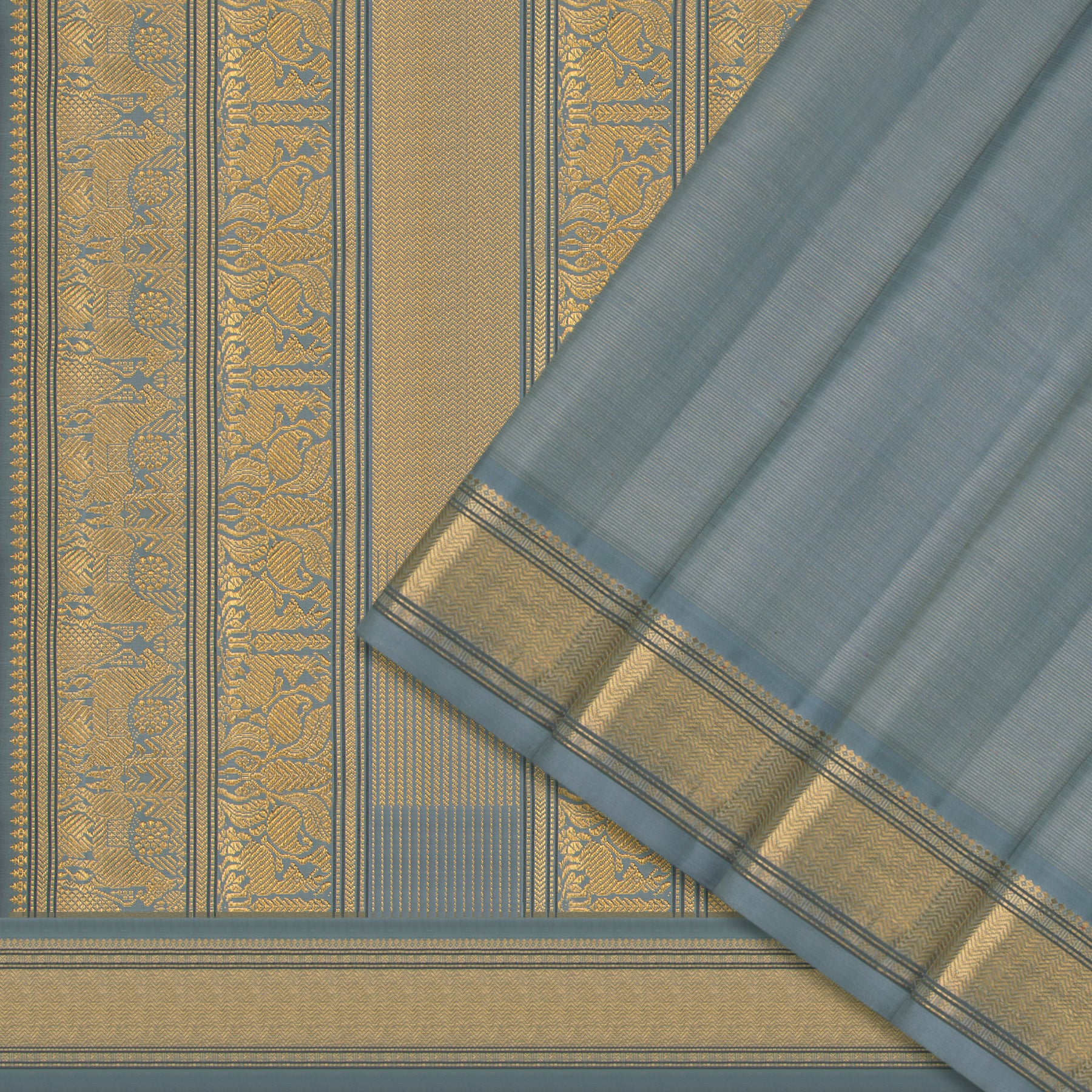 Kanakavalli Kanjivaram Silk Sari 25-041-HS001-04141 - Cover View