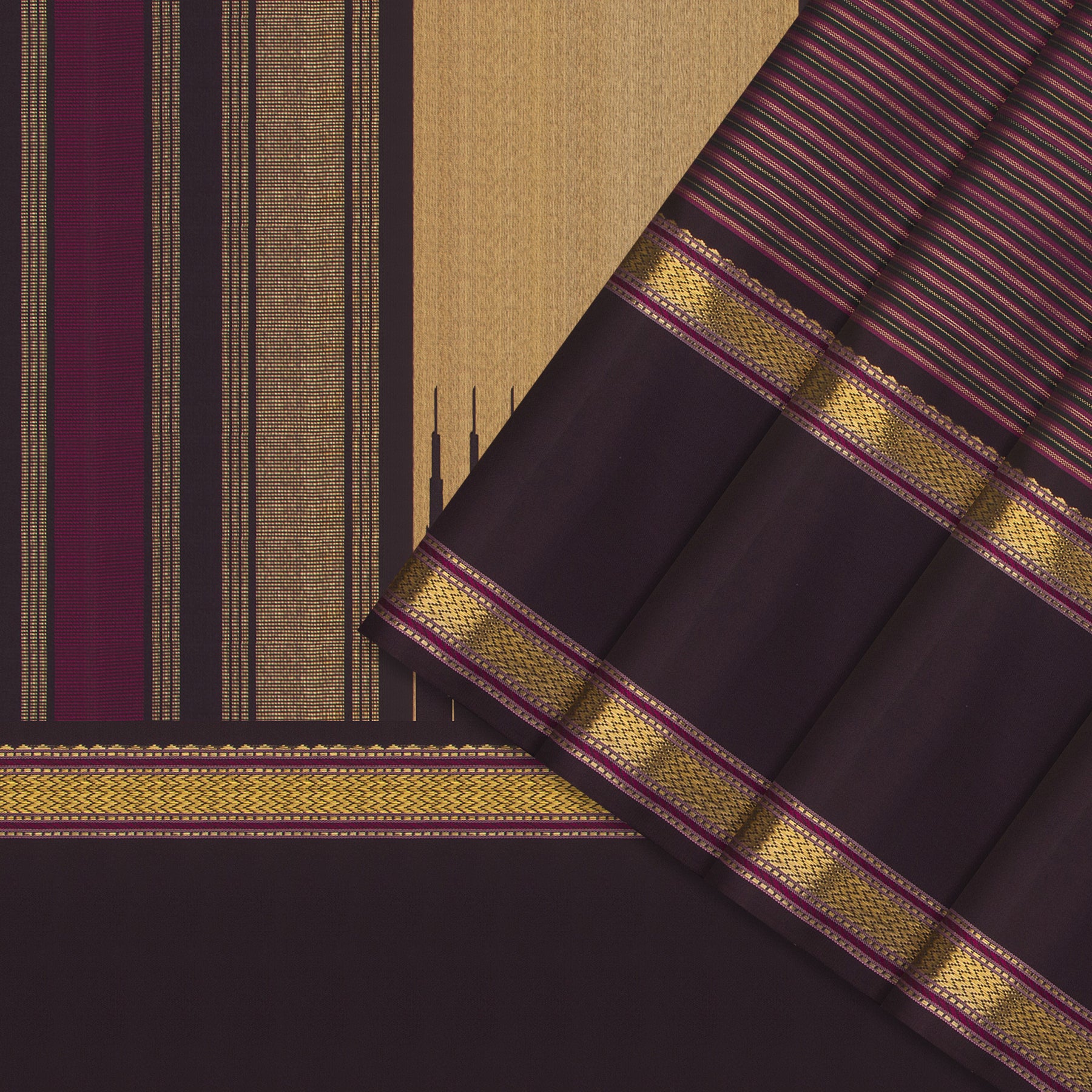Kanakavalli Kanjivaram Silk Sari 25-041-HS001-04152 - Cover View