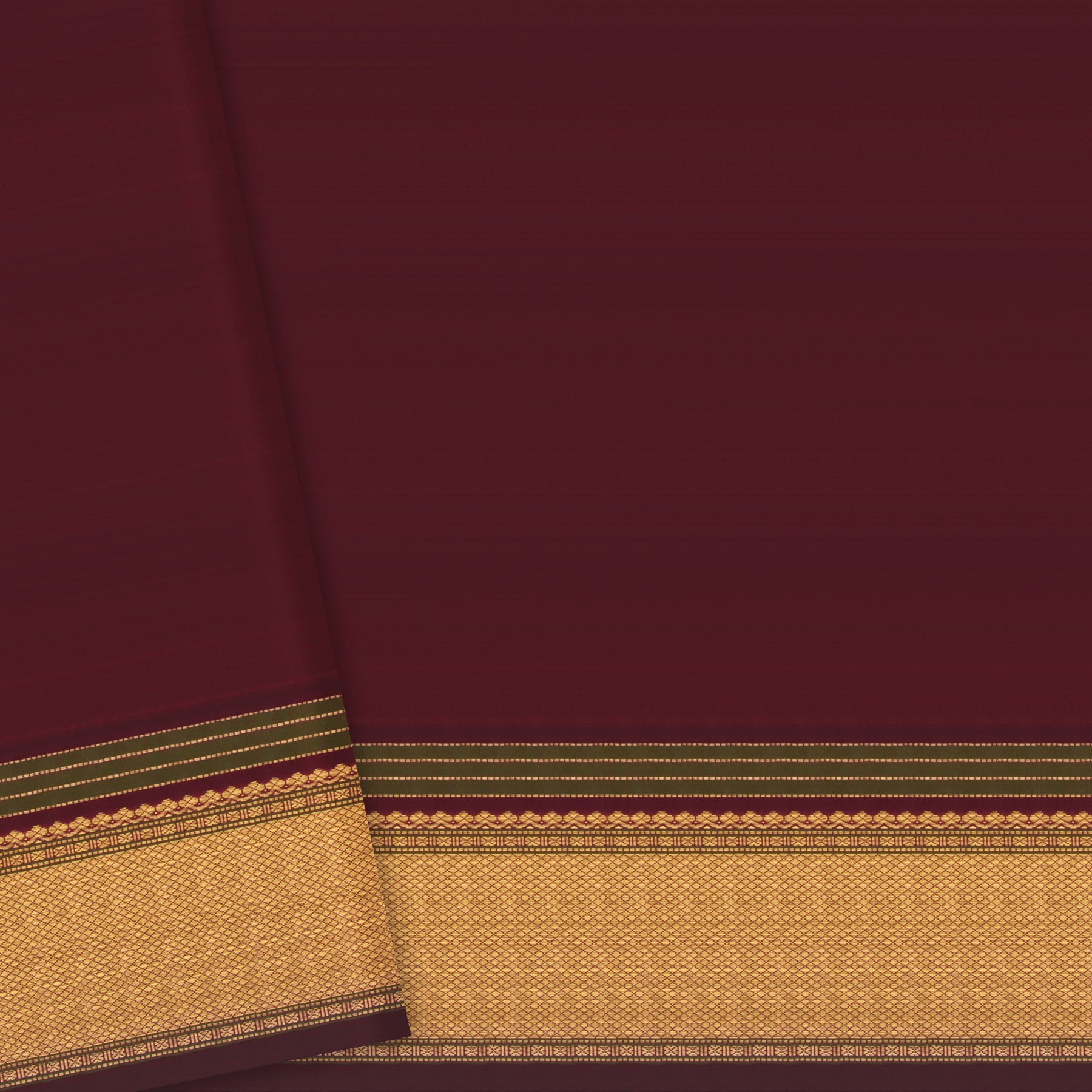 Kanakavalli Kanjivaram Silk Sari 25-041-HS001-04153 - Blouse View