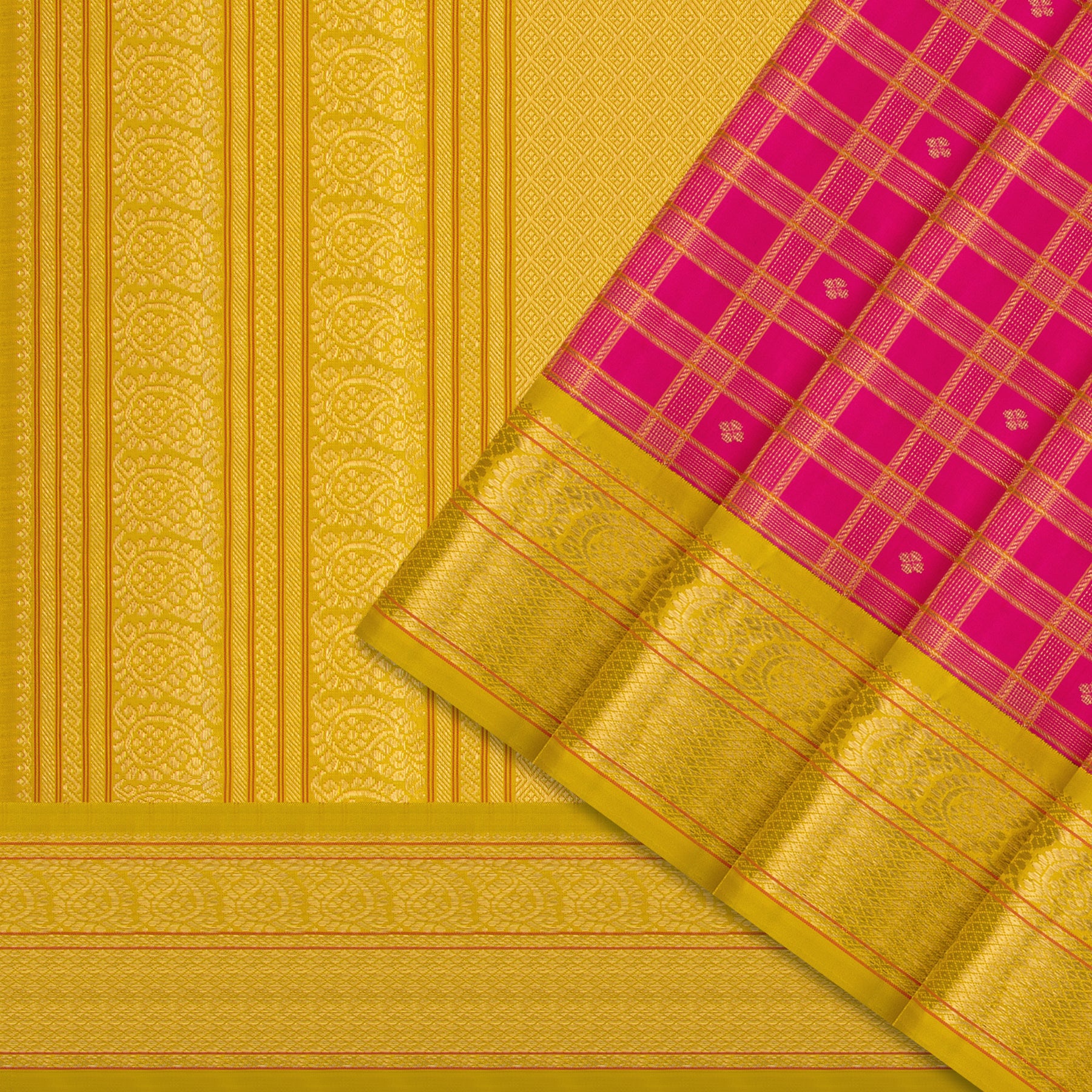 Kanakavalli Kanjivaram Silk Sari 25-041-HS001-04166 - Cover View