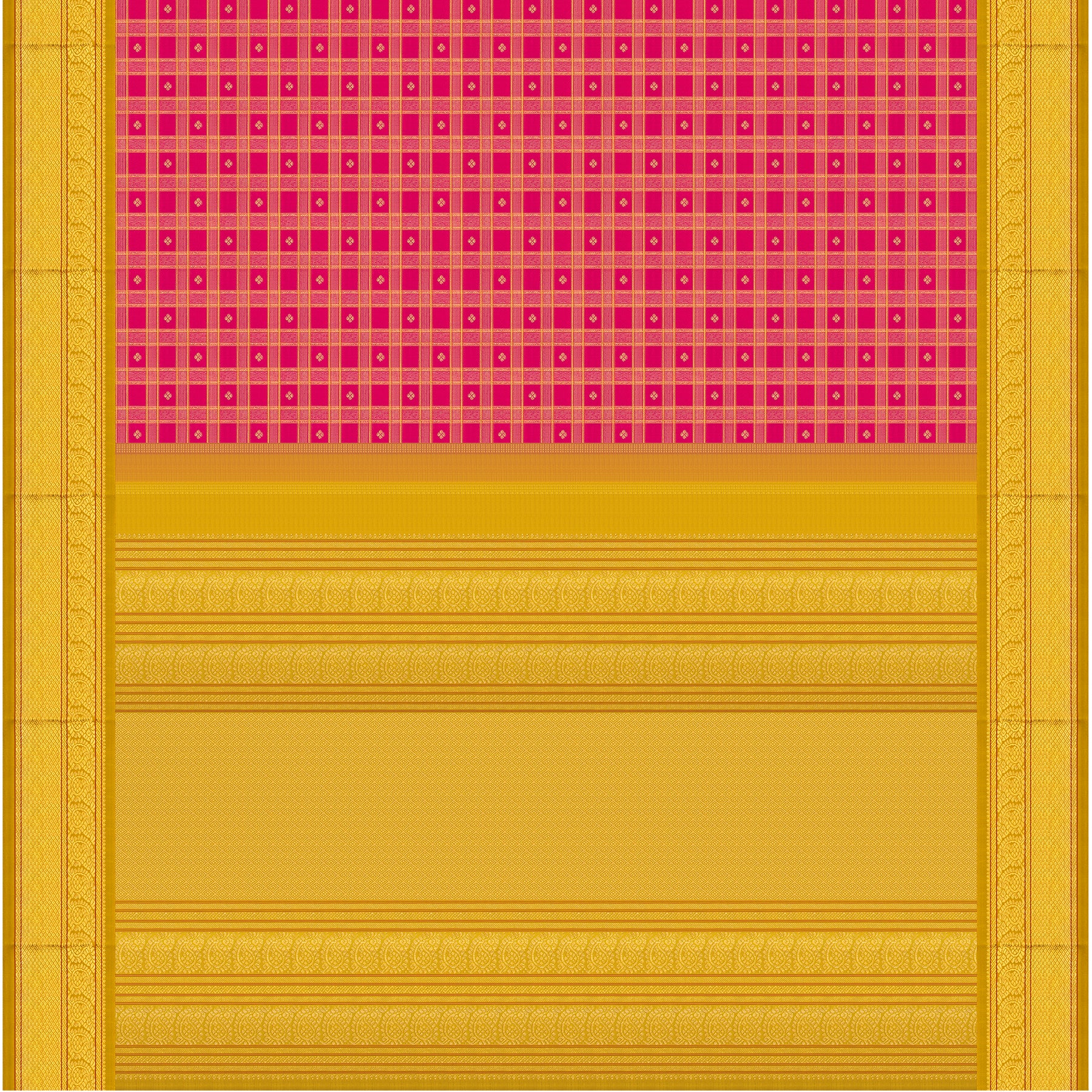 Kanakavalli Kanjivaram Silk Sari 25-041-HS001-04166 - Full View