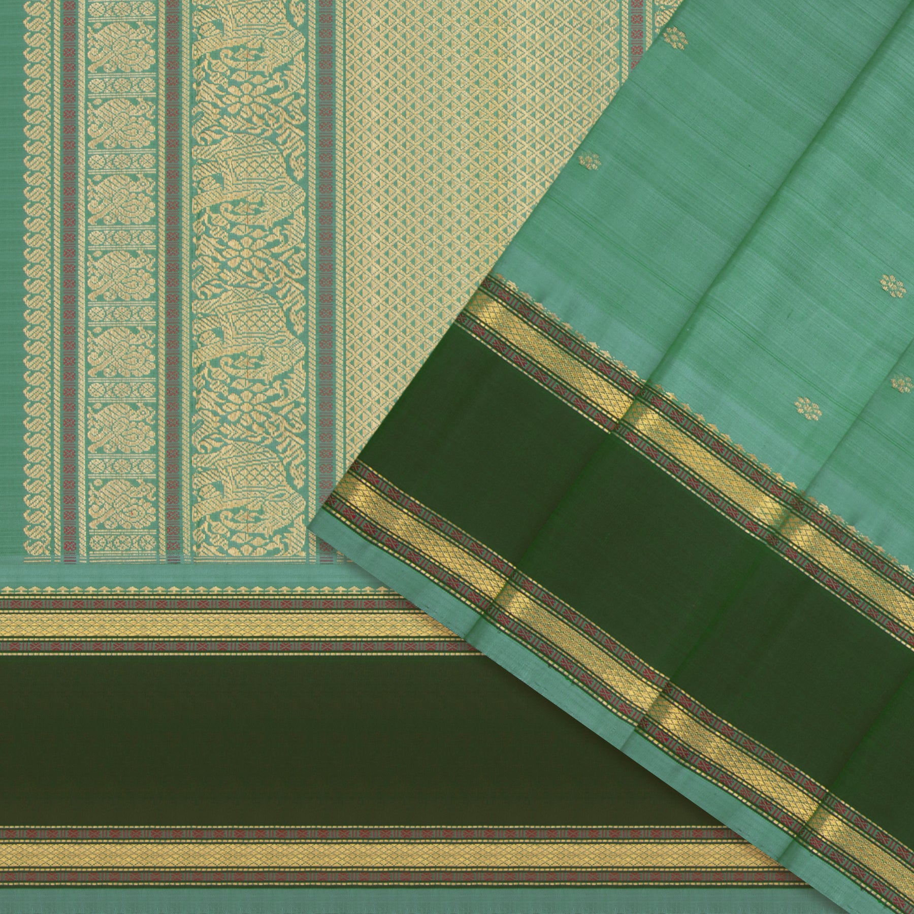 Kanakavalli Kanjivaram Silk Sari 25-040-HS001-04832 - Cover View