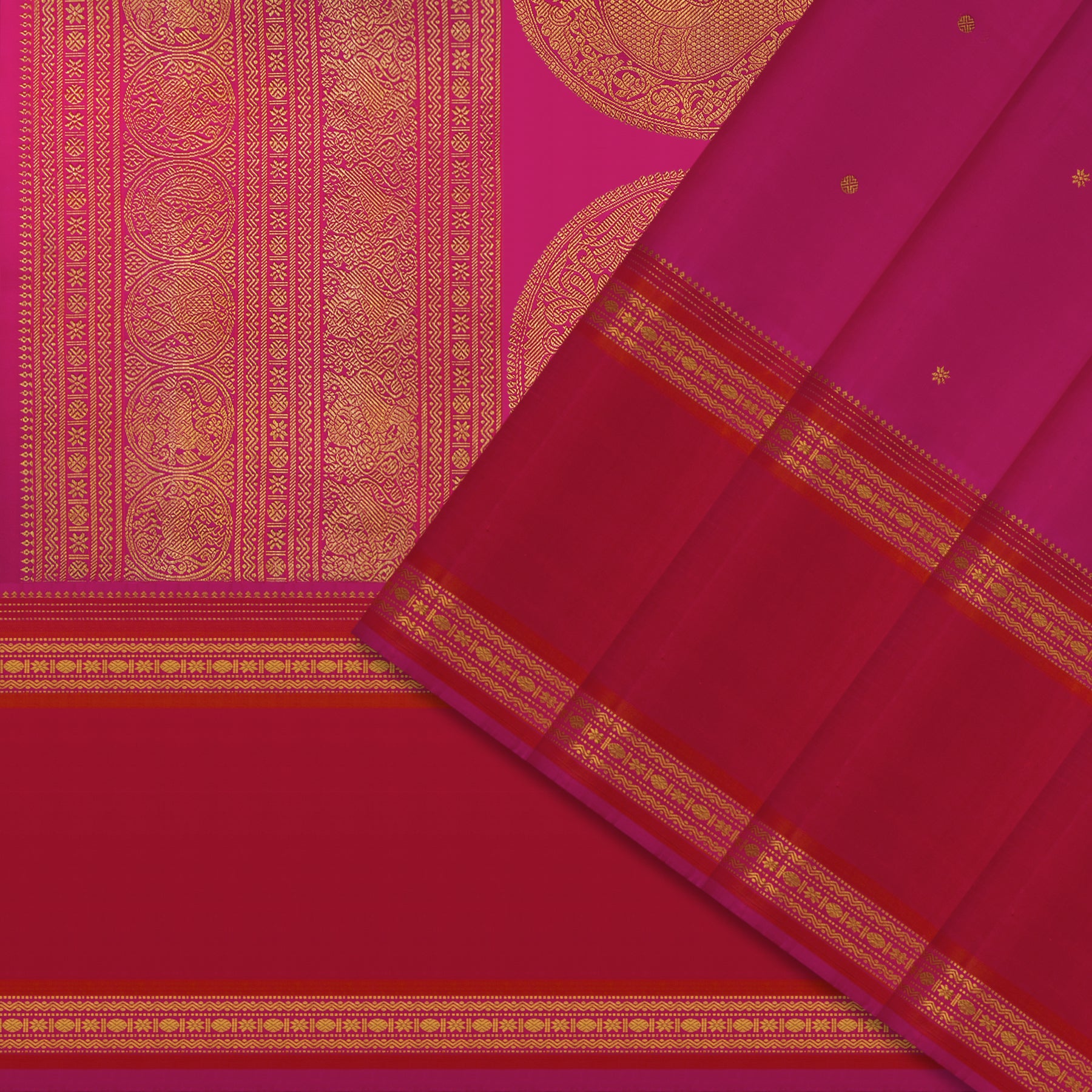 Kanakavalli Kanjivaram Silk Sari 25-041-HS001-04904 - Cover View