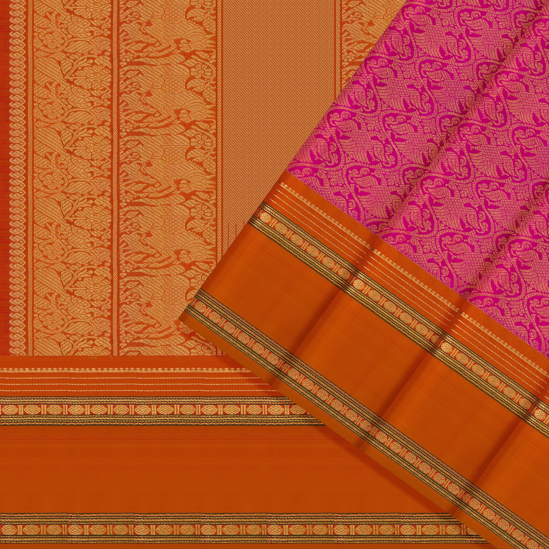 Kanakavalli Kanjivaram Silk Sari 25-041-HS001-04913 - Cover View