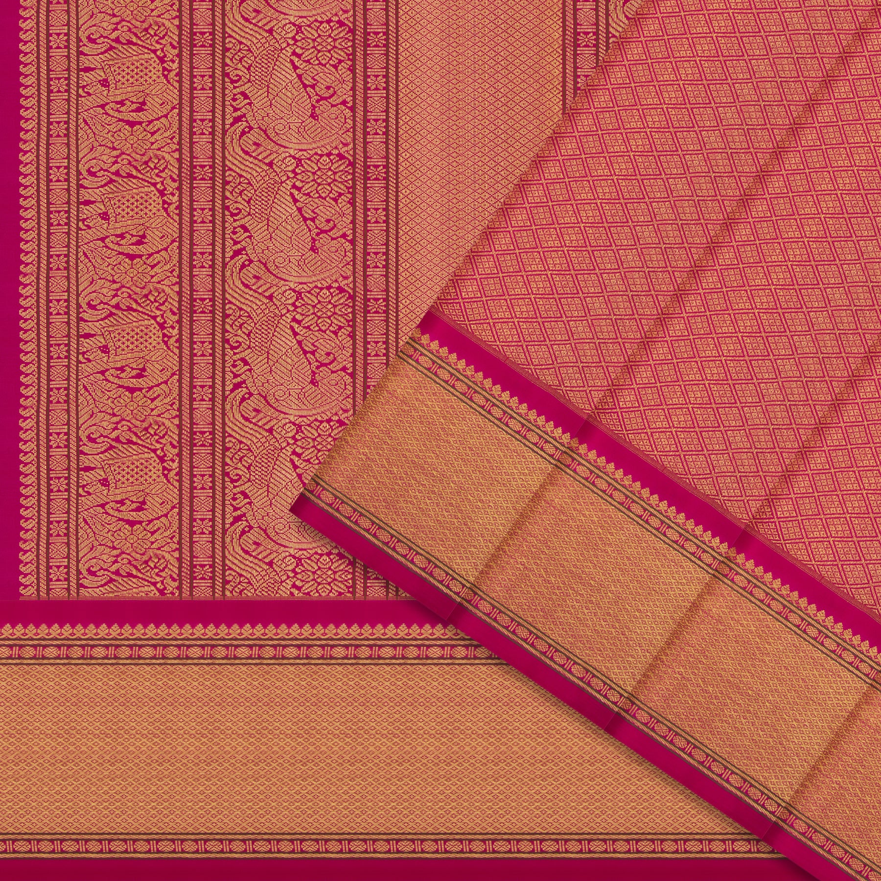 Kanakavalli Kanjivaram Silk Sari 25-041-HS001-04914 - Cover View