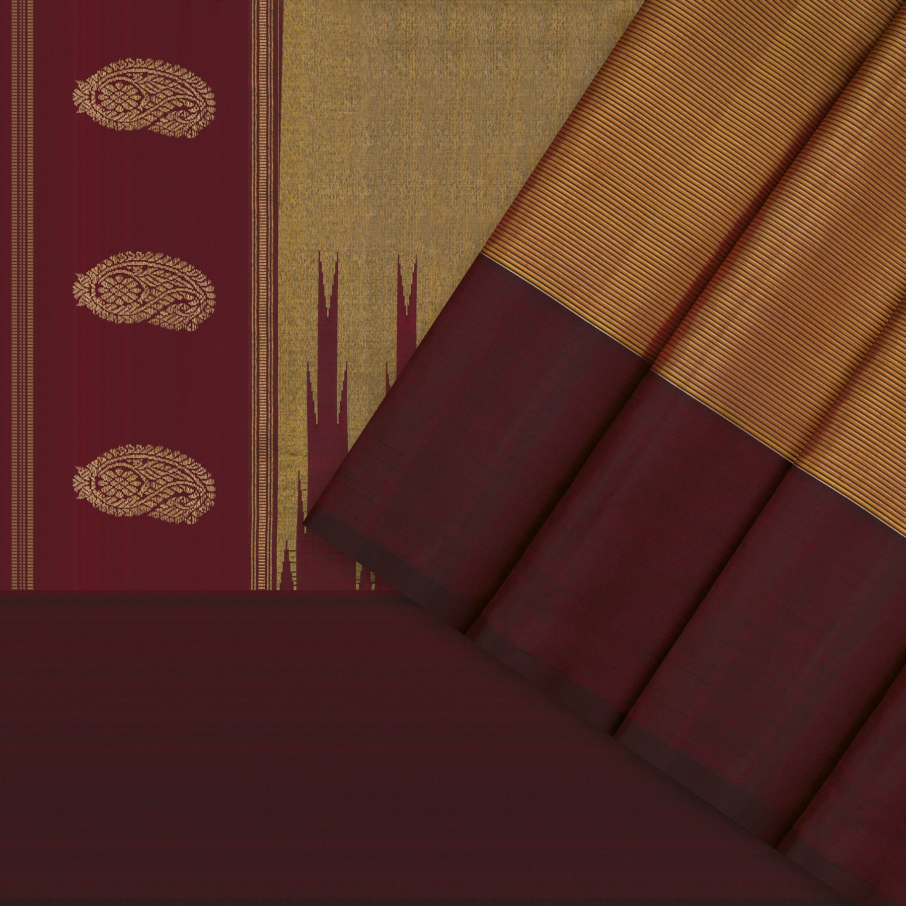 Kanakavalli Kanjivaram Silk Sari 25-041-HS001-05338 - Cover View