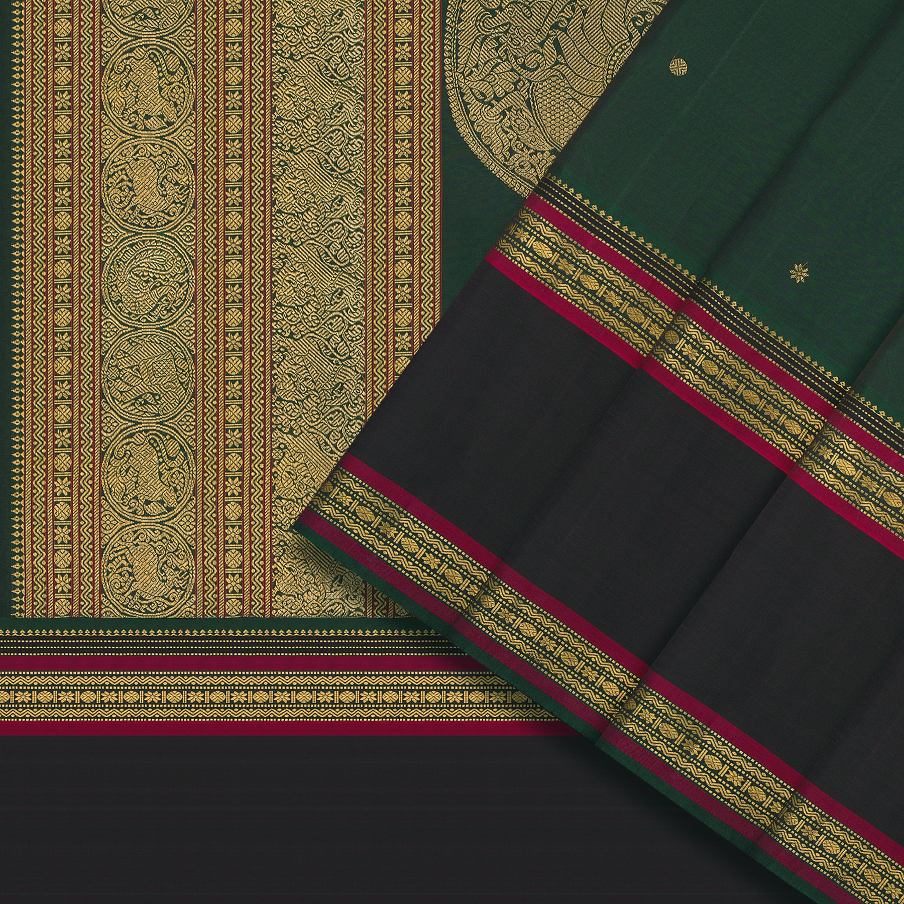 Kanakavalli Kanjivaram Silk Sari 25-041-HS001-05893 - Cover View