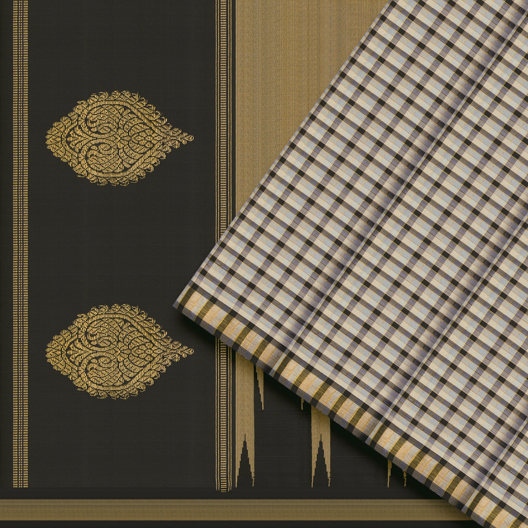 Kanakavalli Kanjivaram Silk Sari 25-041-HS001-06893 - Cover View