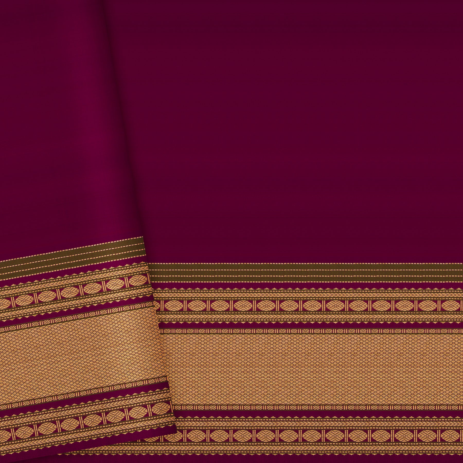 Kanakavalli Kanjivaram Silk Sari 25-041-HS001-07205 - Blouse View