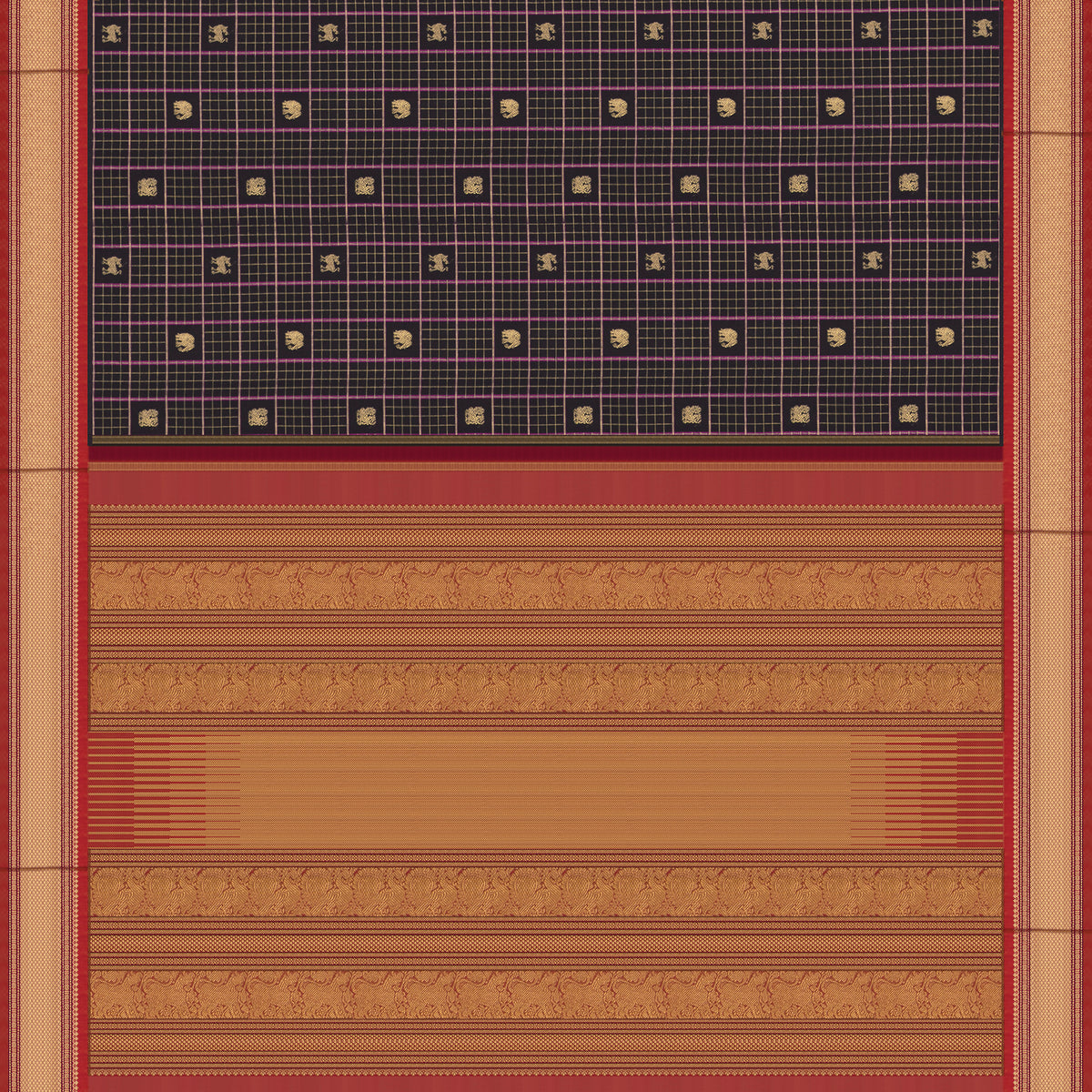 Kanakavalli Kanjivaram Silk Sari 25-041-HS001-07211