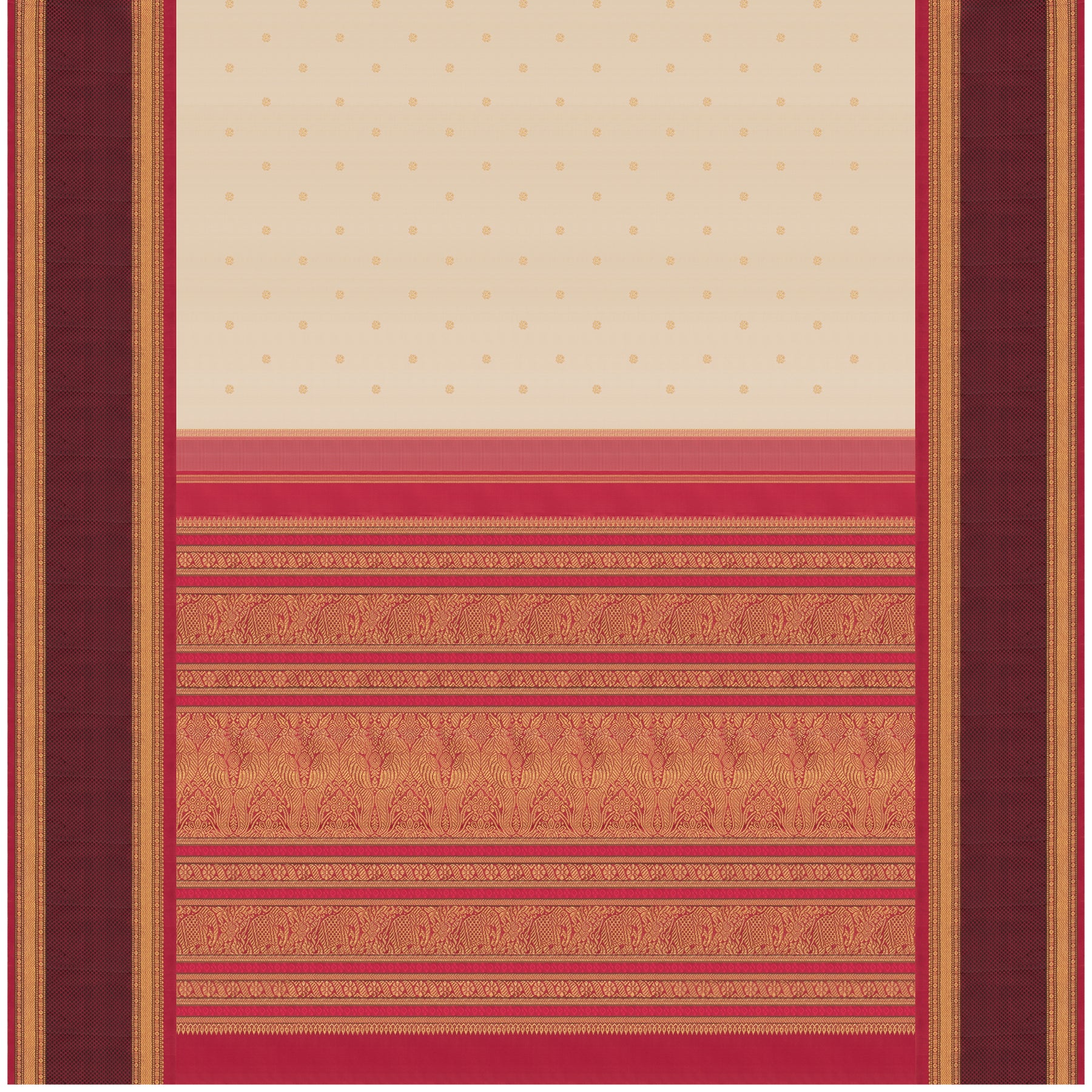 Kanakavalli Kanjivaram Silk Sari 25-041-HS001-07411 - Full View