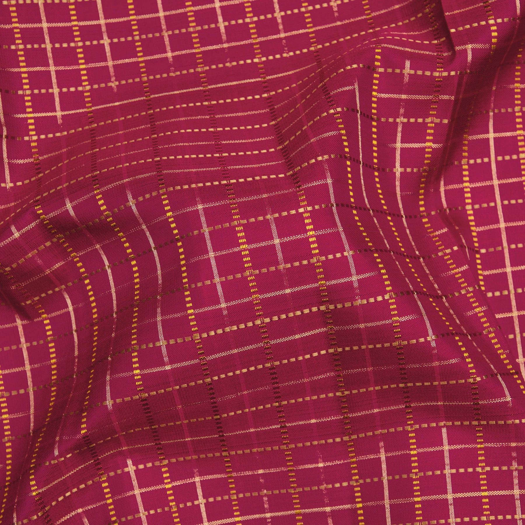 Kanakavalli Kanjivaram Silk Sari 25-041-HS001-07417 - Fabric View