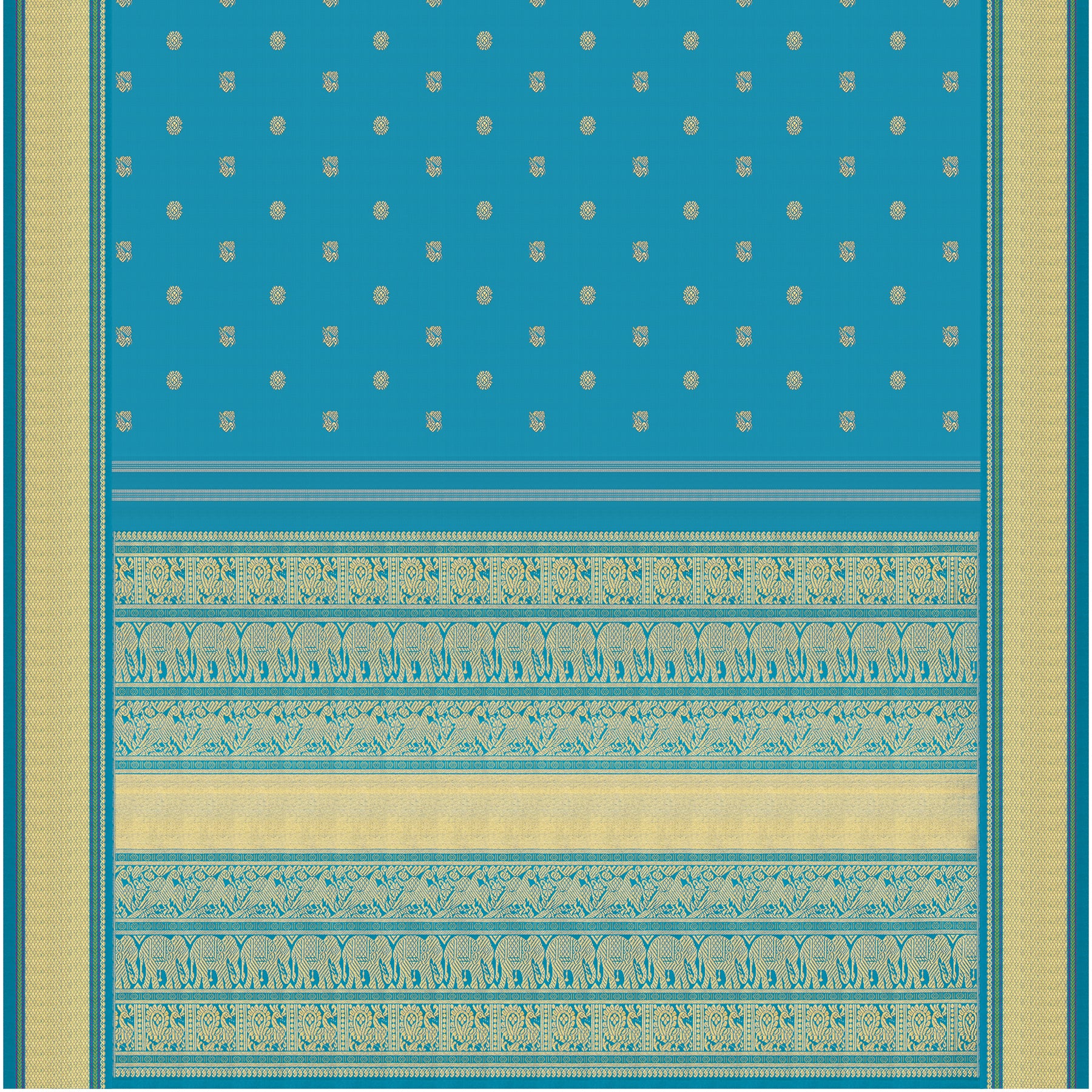 Kanakavalli Kanjivaram Silk Sari 25-041-HS001-08026 - Full View