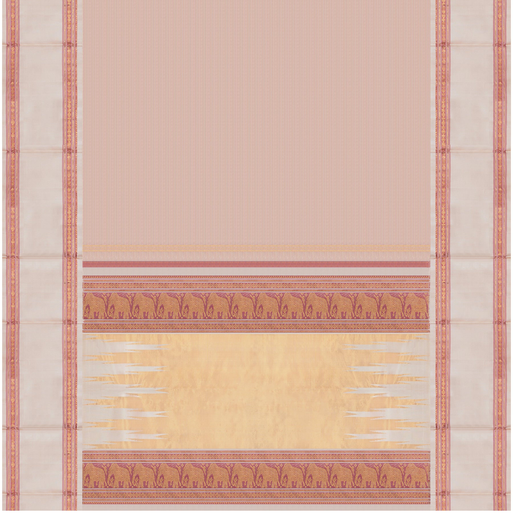 Kanakavalli Kanjivaram Silk Sari 25-041-HS001-09171 - Full View