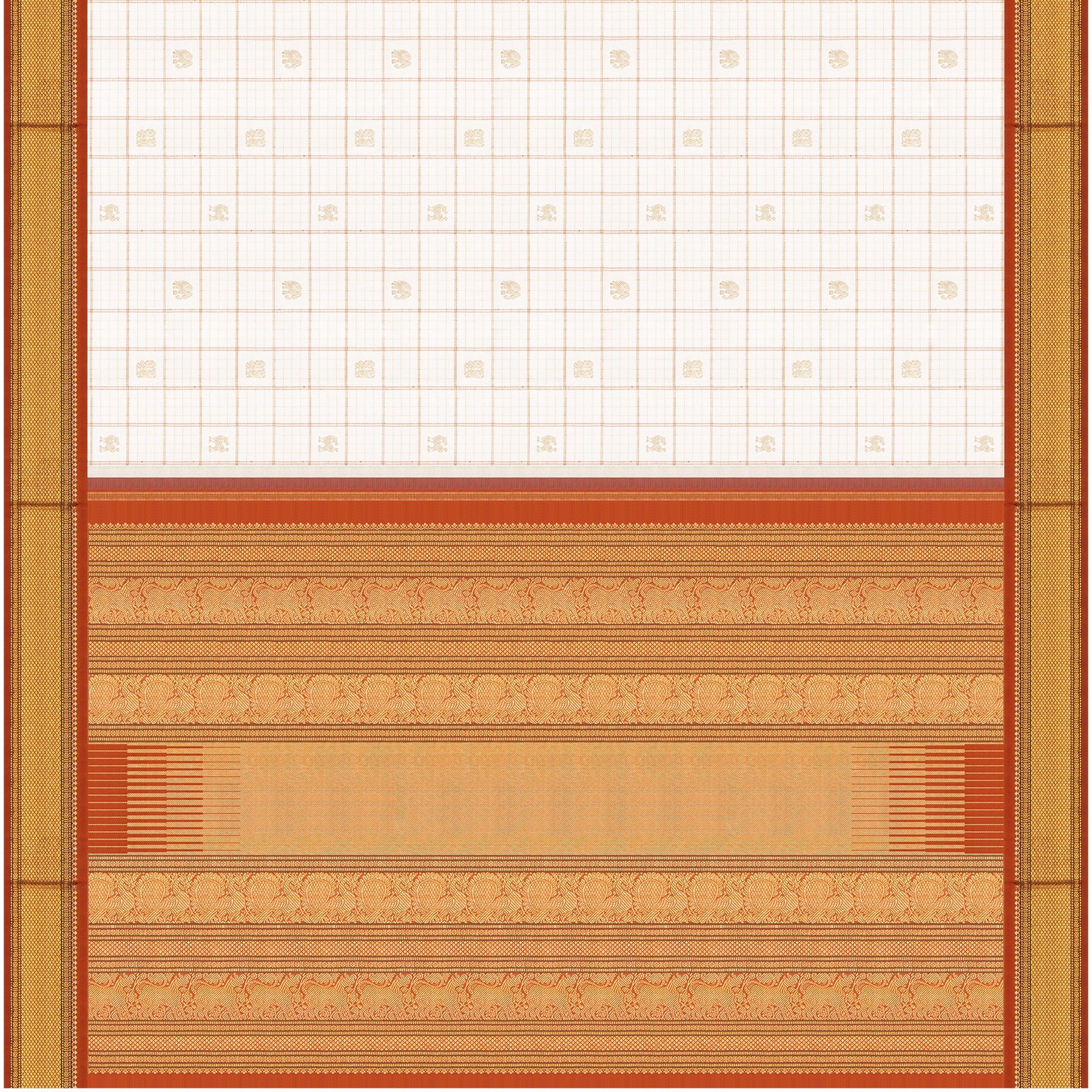 Kanakavalli Kanjivaram Silk Sari 25-041-HS001-09207 - Full View