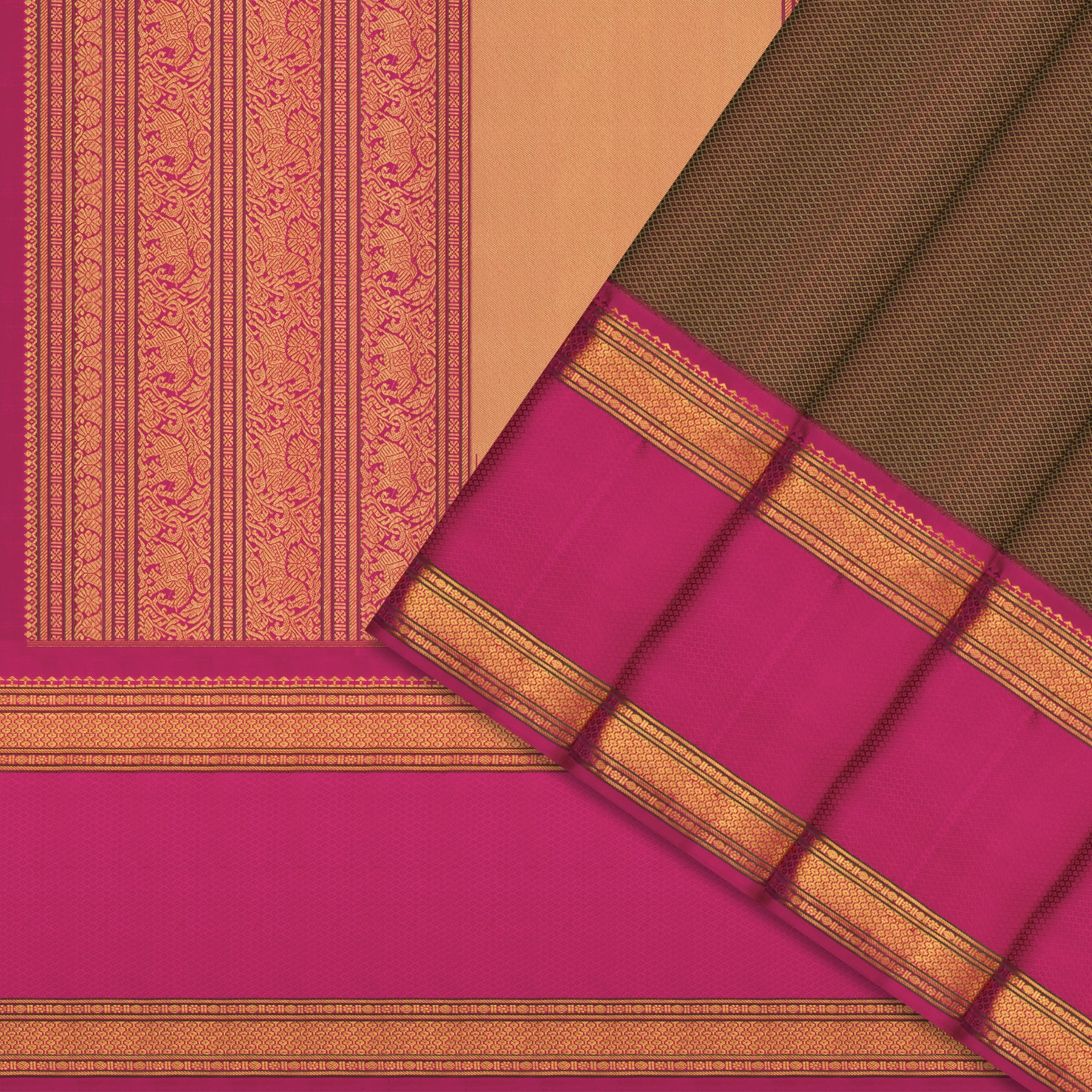 Kanakavalli Kanjivaram Silk Sari 25-041-HS001-10839 - Cover View