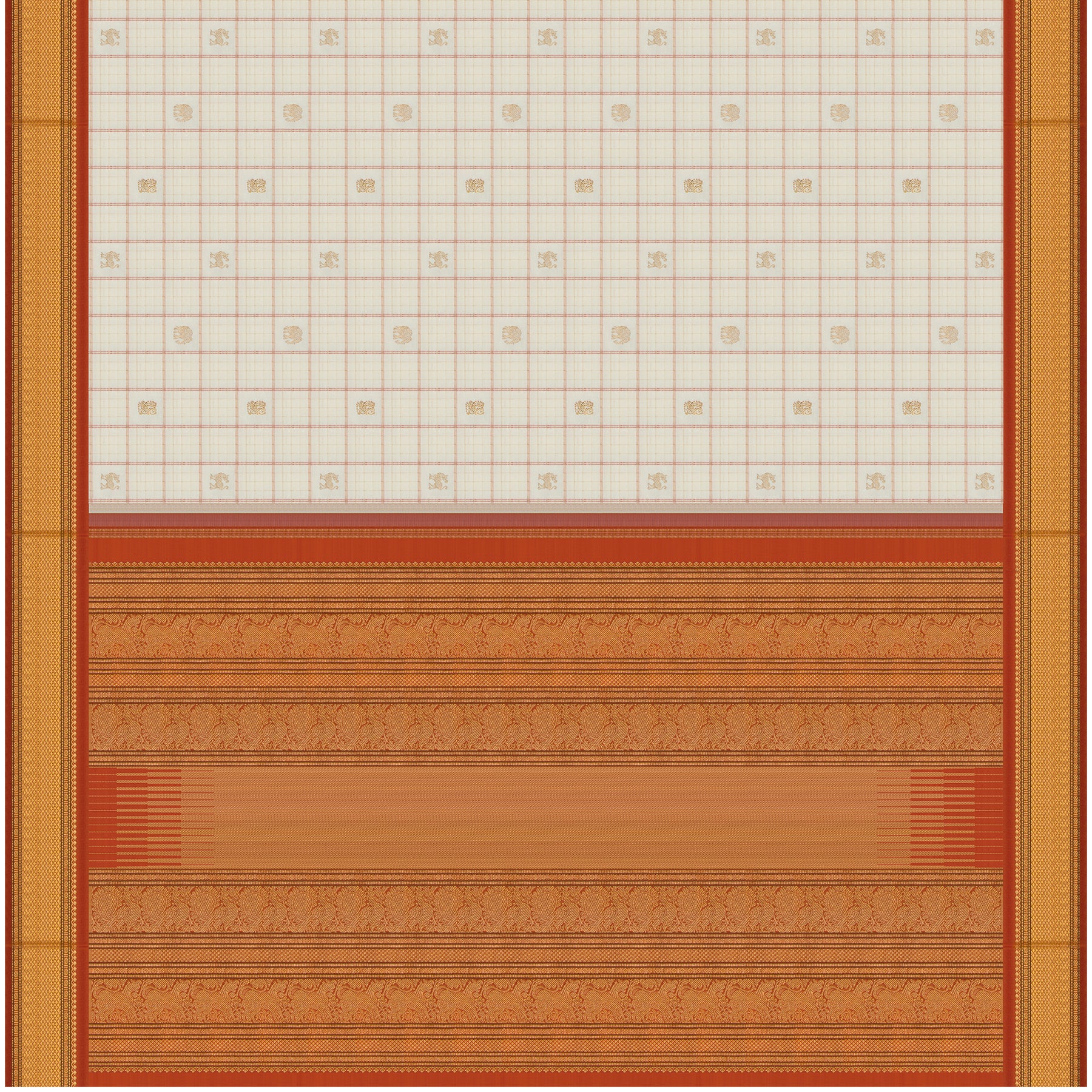 Kanakavalli Kanjivaram Silk Sari 25-041-HS001-10844 - Full View