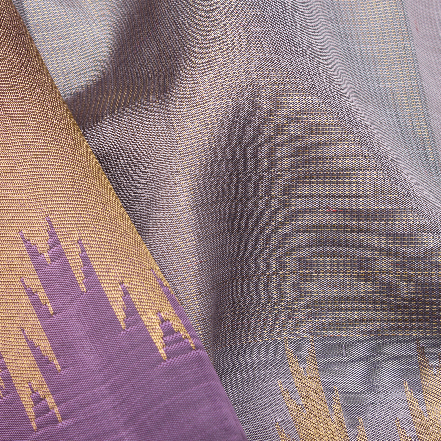Kanakavalli Kanjivaram Silk Sari 25-100-HS001-04168 - Fabric View