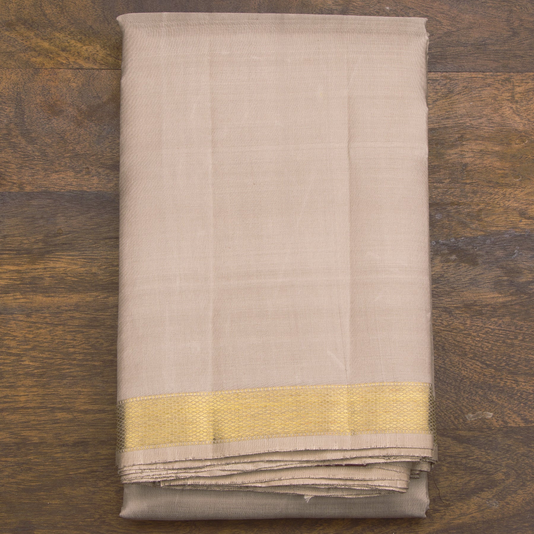 Kanakavalli Kanjivaram Silk Angavastram CO-ORD 25-109-AF001-03532 - Folded View