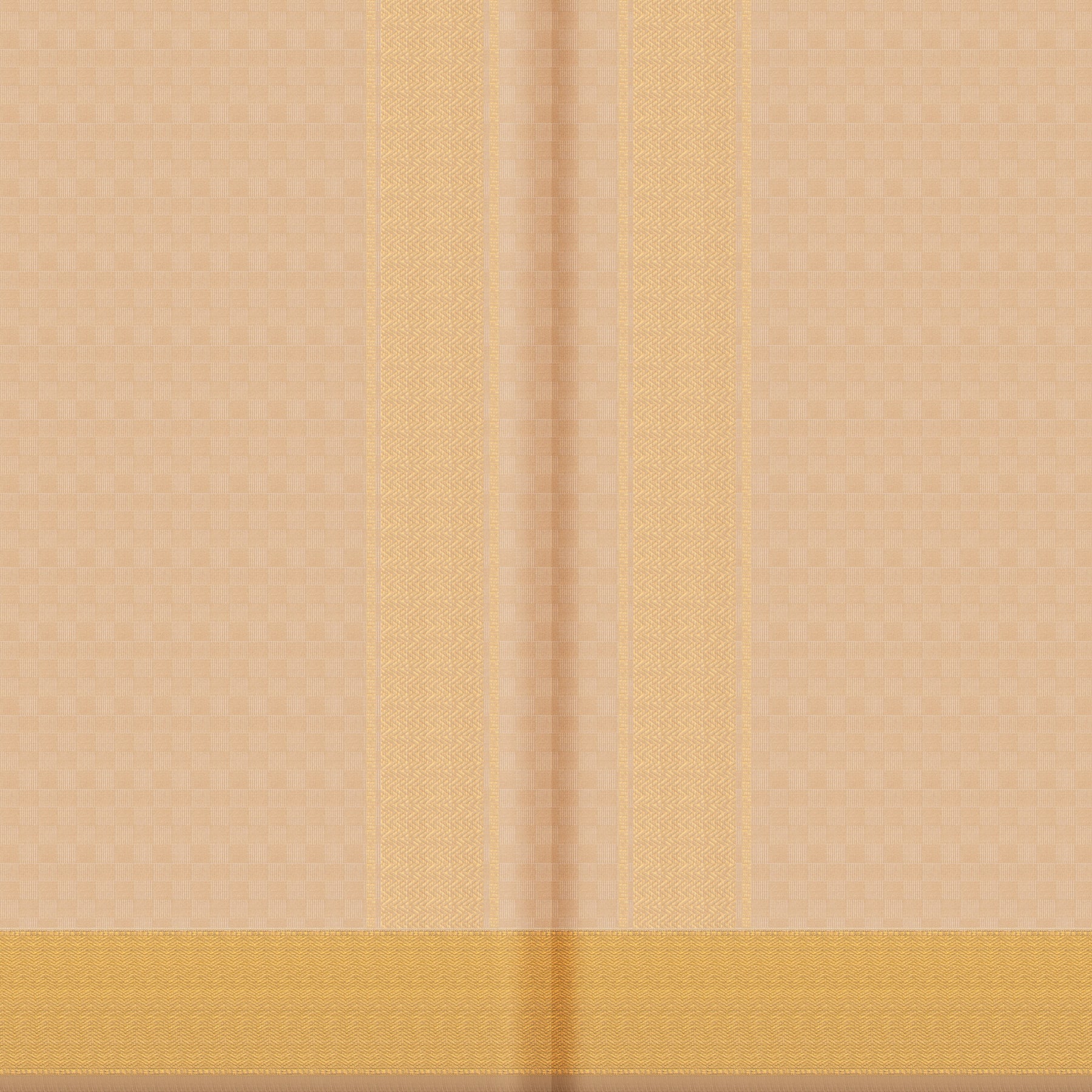 Kanakavalli Kanjivaram Silk Angavastram CO-ORD 25-109-AF001-03526 - Angavastram View