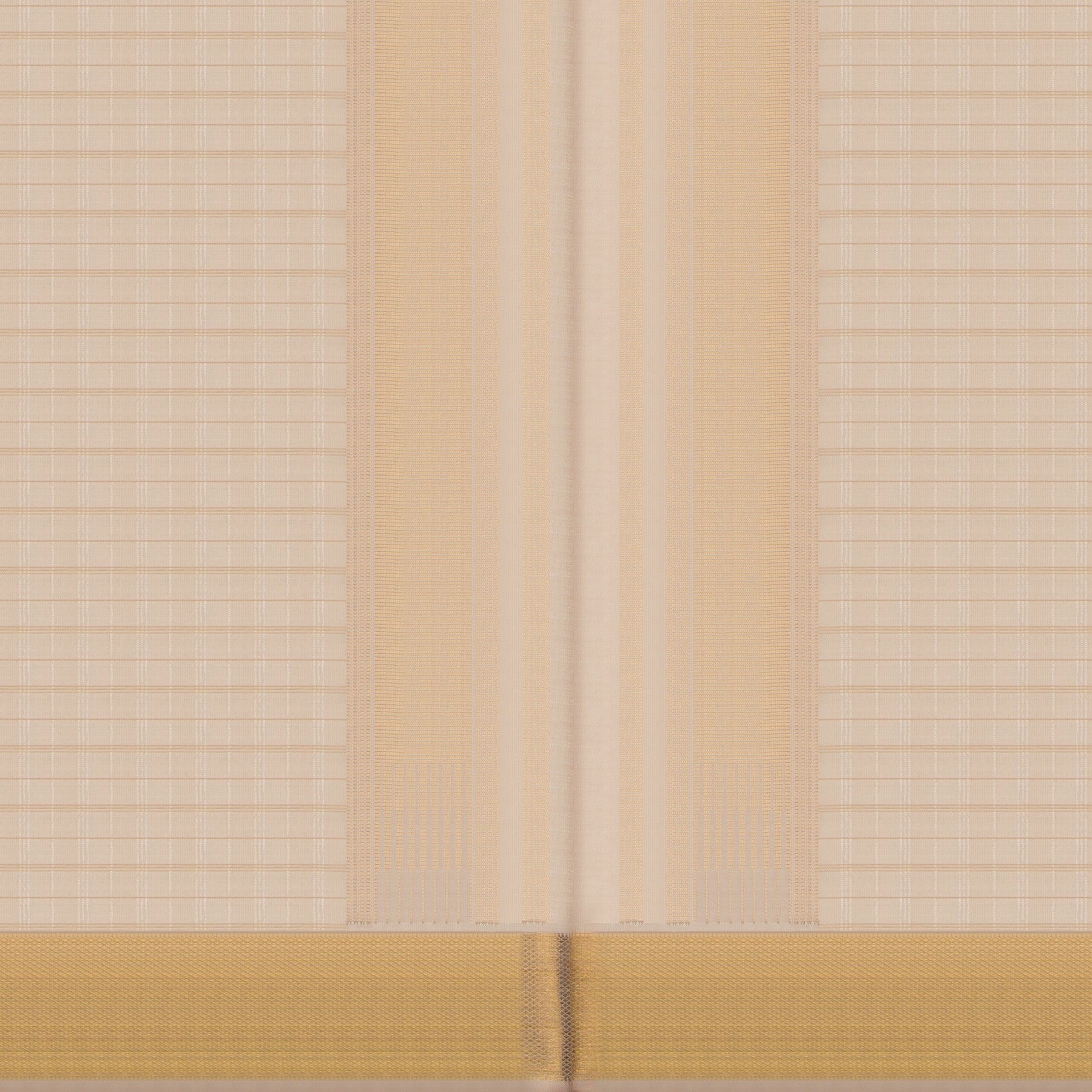 Kanakavalli Kanjivaram Silk Angavastram CO-ORD 25-109-AF001-03529 - Angavastram View