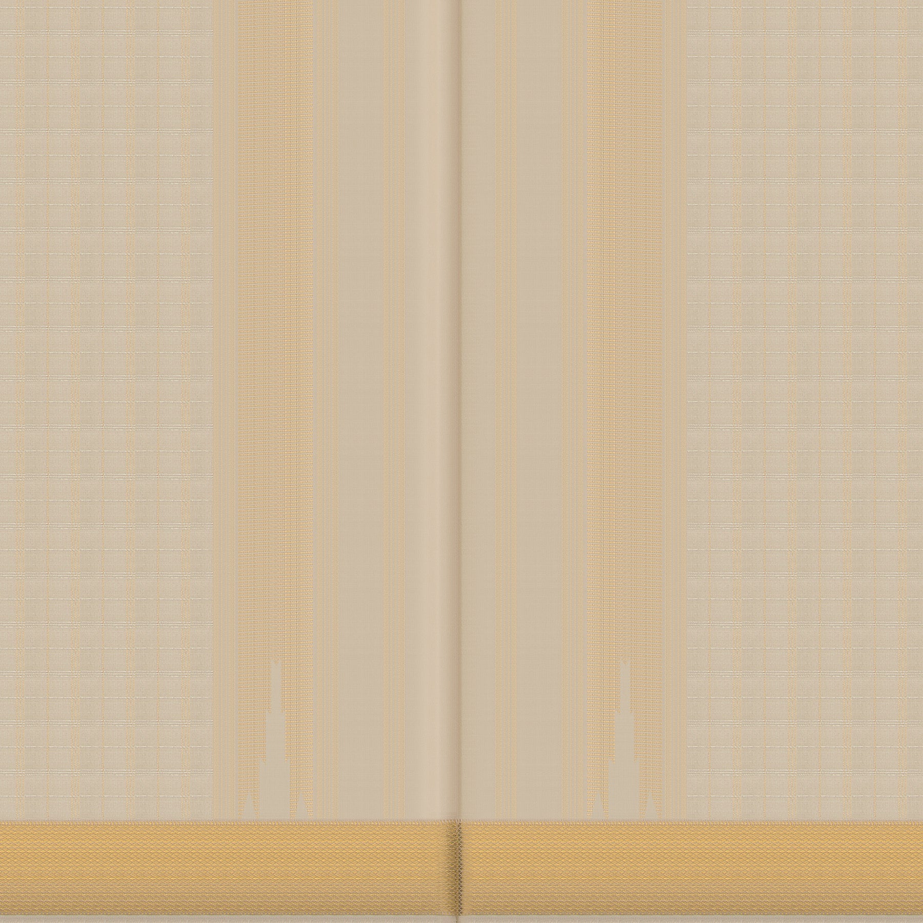Kanakavalli Kanjivaram Silk Angavastram CO-ORD 25-109-AF001-03530 - Angavastram View